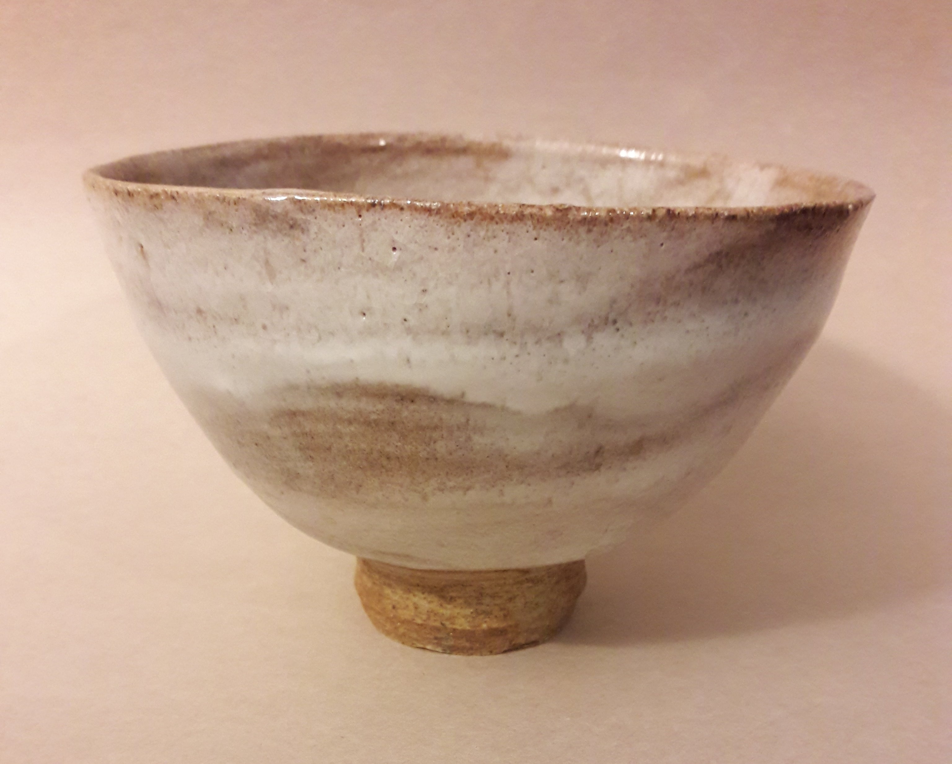 Ido-gata (well-shaped) Matcha Chawan (Tea Bowl) by Sachiko Furuya