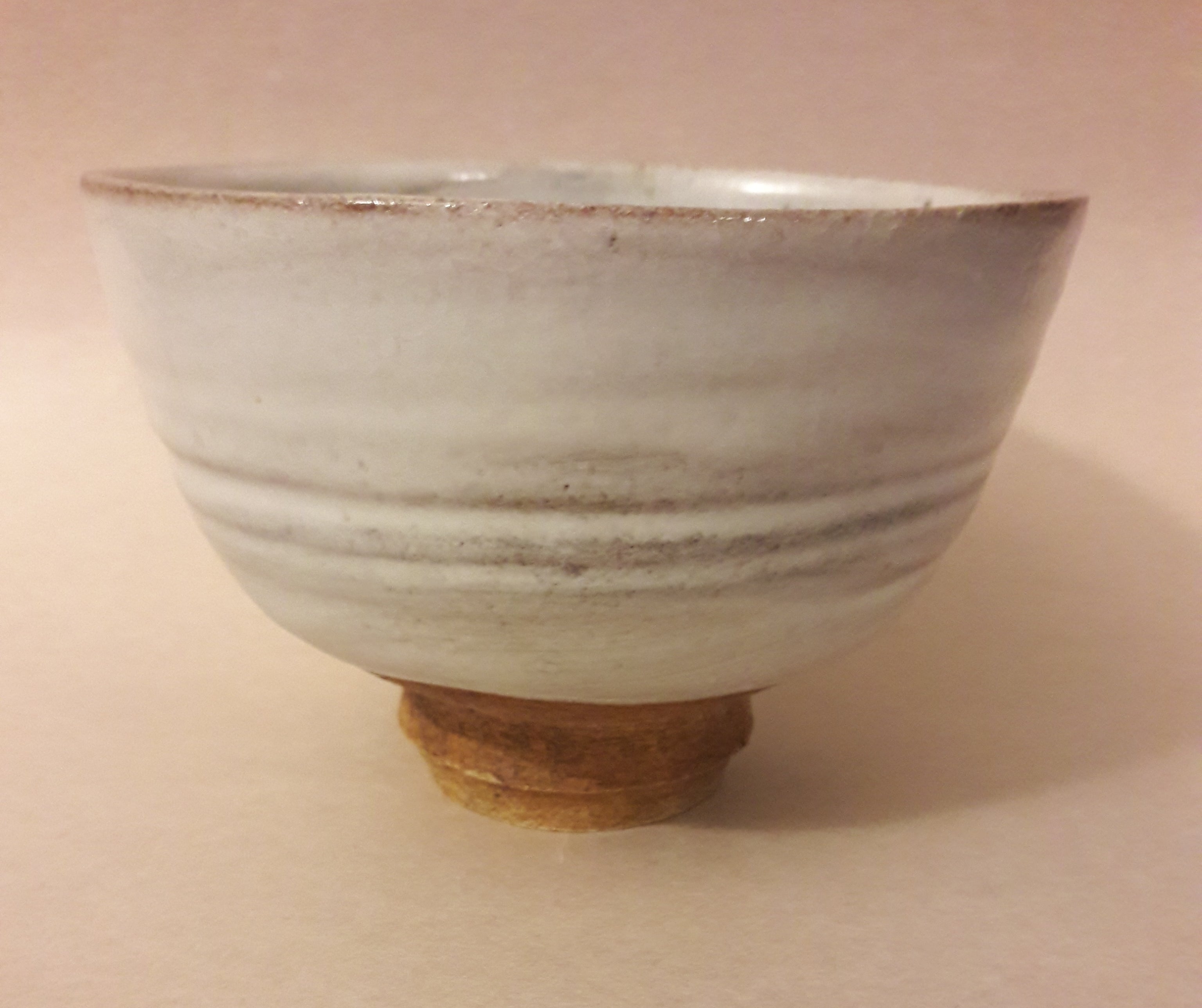 Ido-gata (well-shaped) Matcha Chawan (Tea Bowl) by Sachiko Furuya