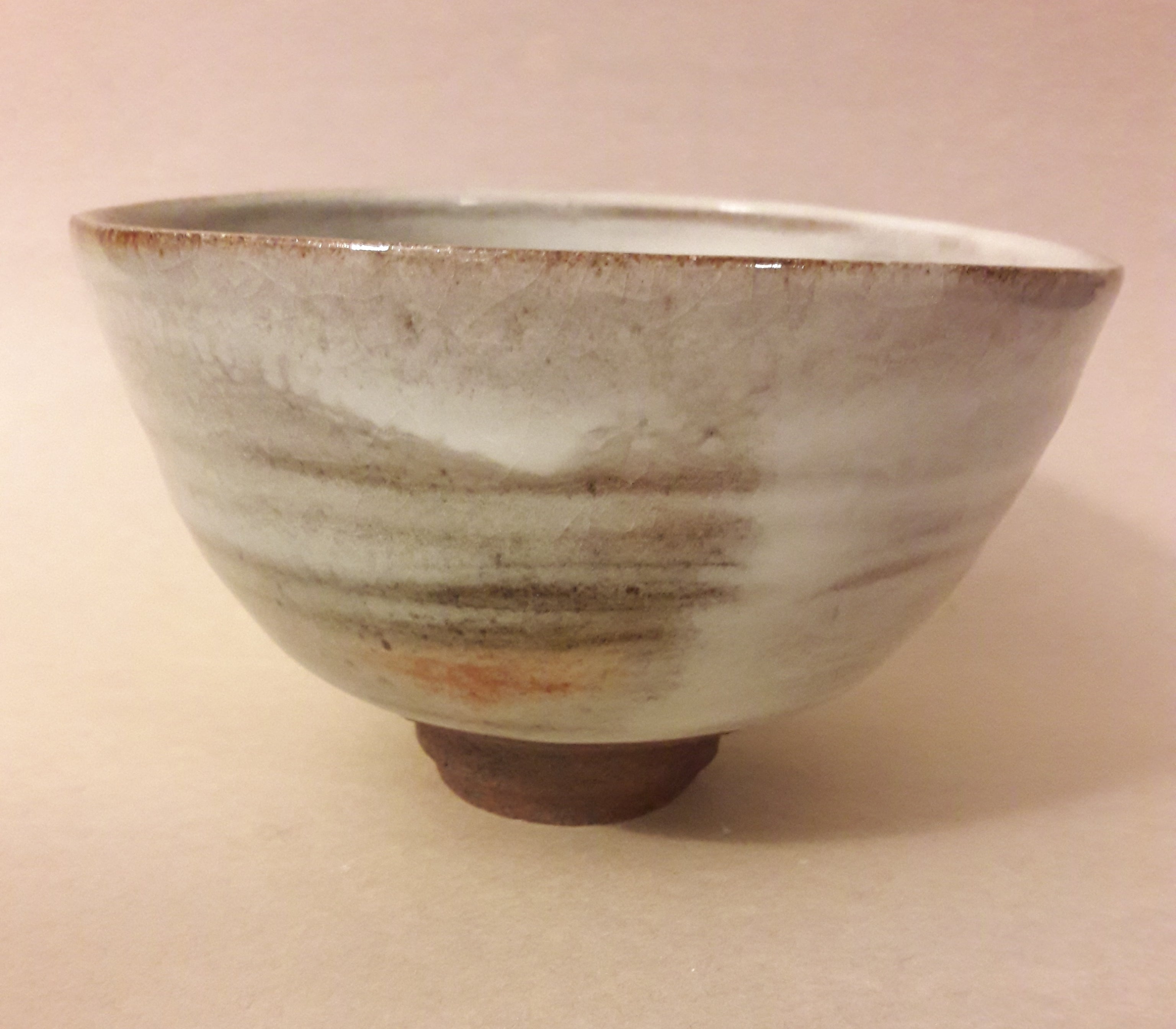 Ido-gata (well-shaped) Matcha Chawan (Tea Bowl) by Sachiko Furuya