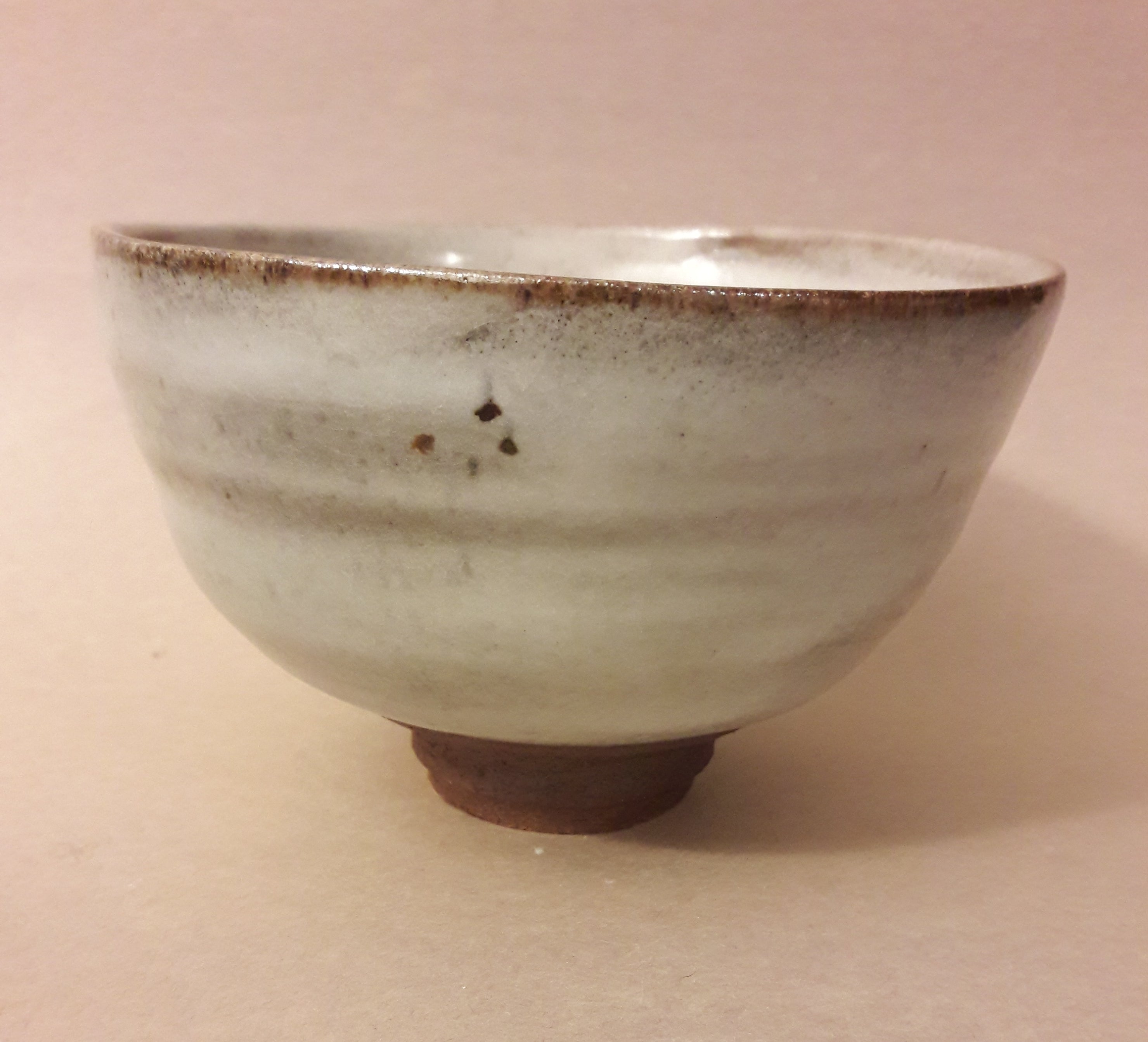 Ido-gata (well-shaped) Matcha Chawan (Tea Bowl) by Sachiko Furuya
