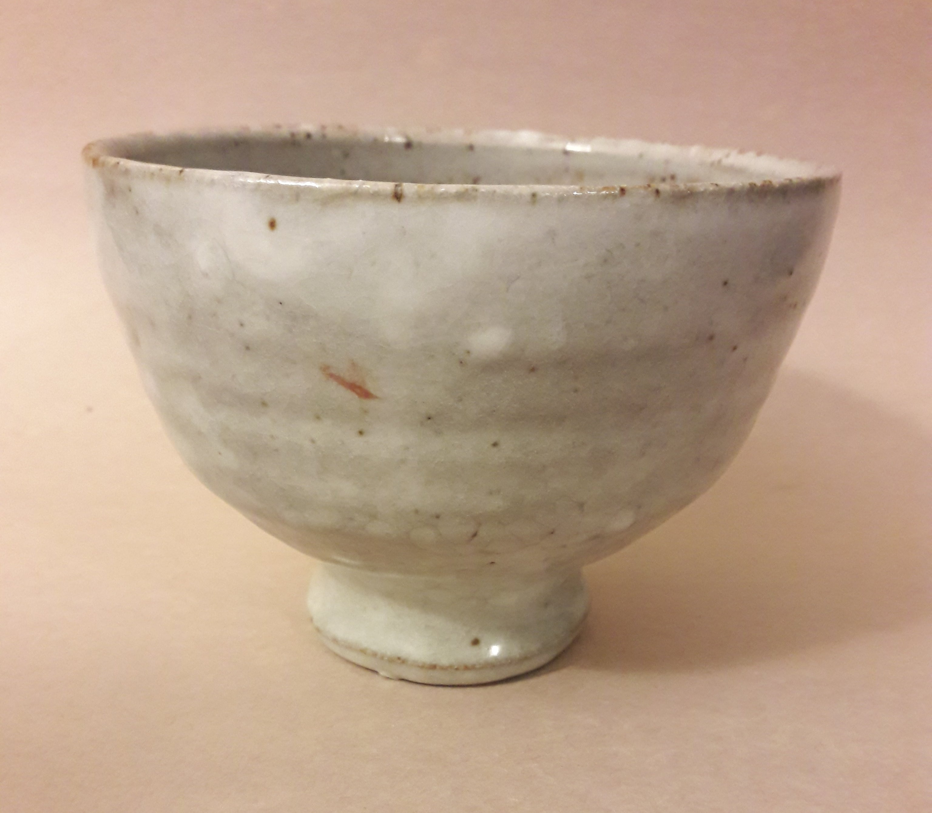 Ido-gata (well-shaped) Matcha Chawan (Tea Bowl) by Sachiko Furuya