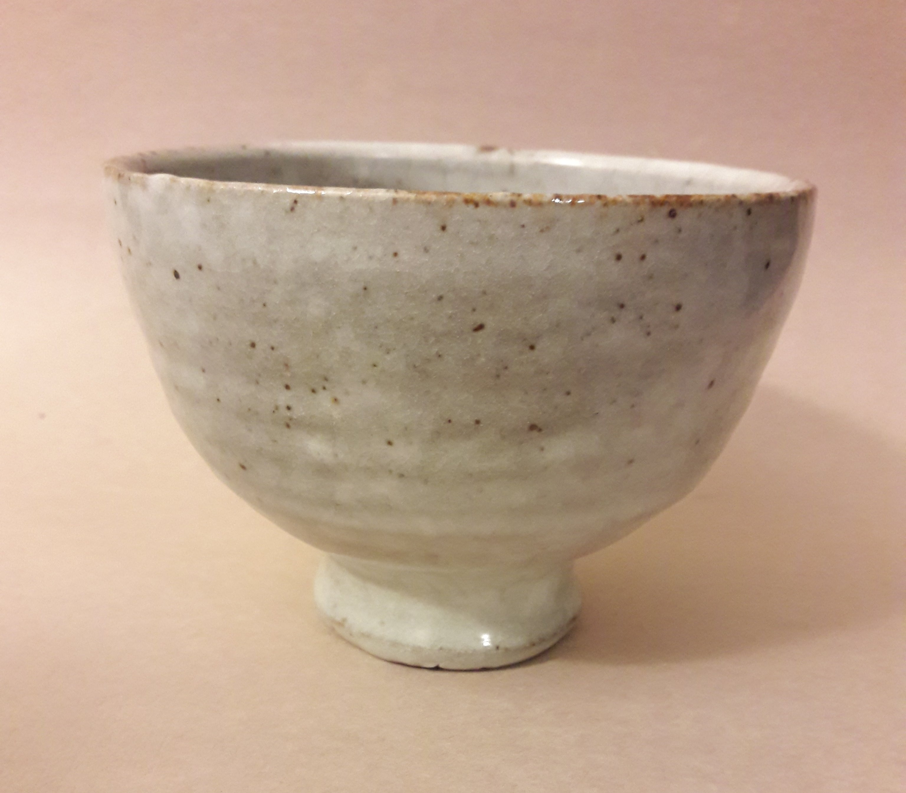 Ido-gata (well-shaped) Matcha Chawan (Tea Bowl) by Sachiko Furuya