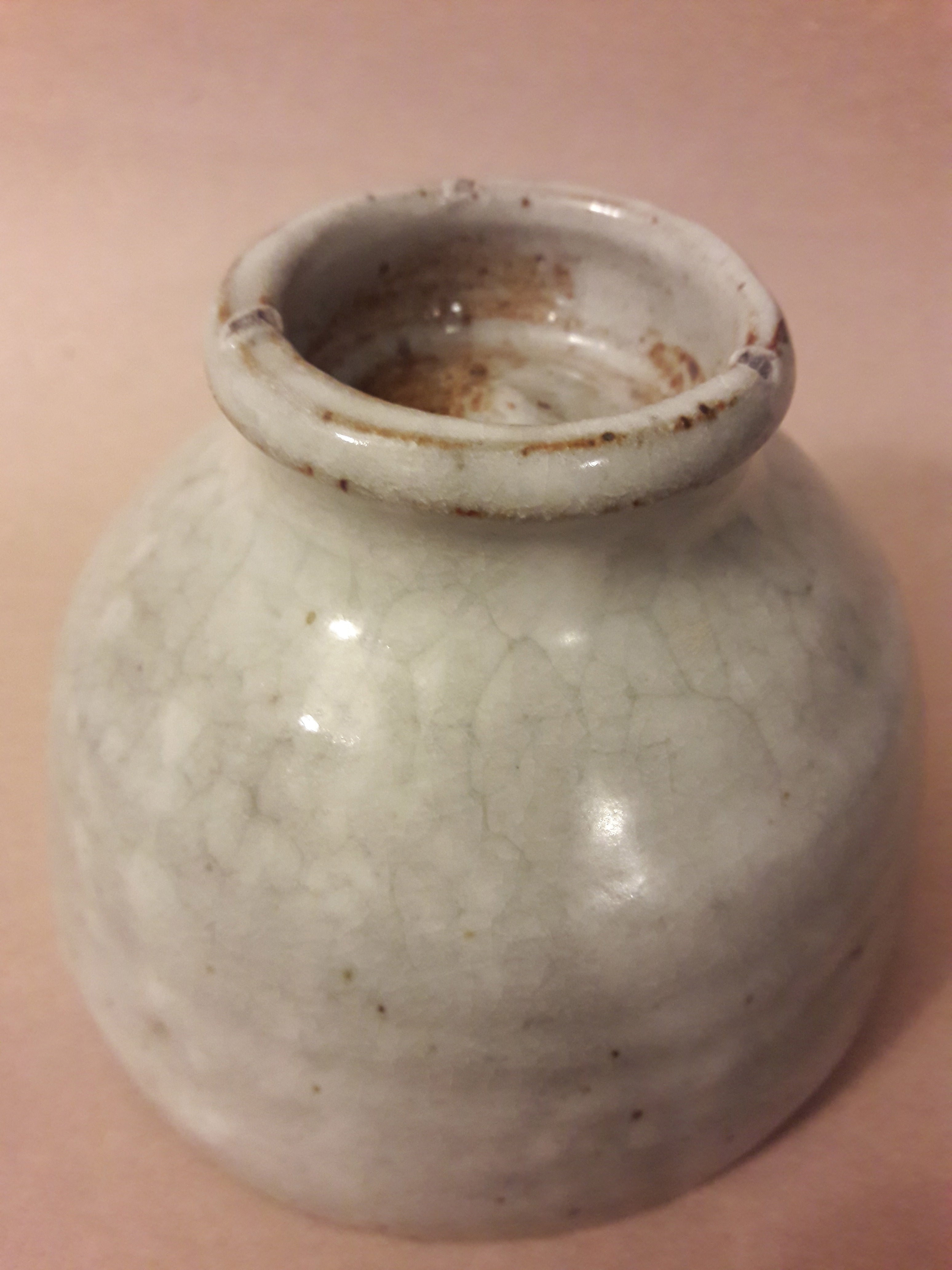 Ido-gata (well-shaped) Matcha Chawan (Tea Bowl) by Sachiko Furuya