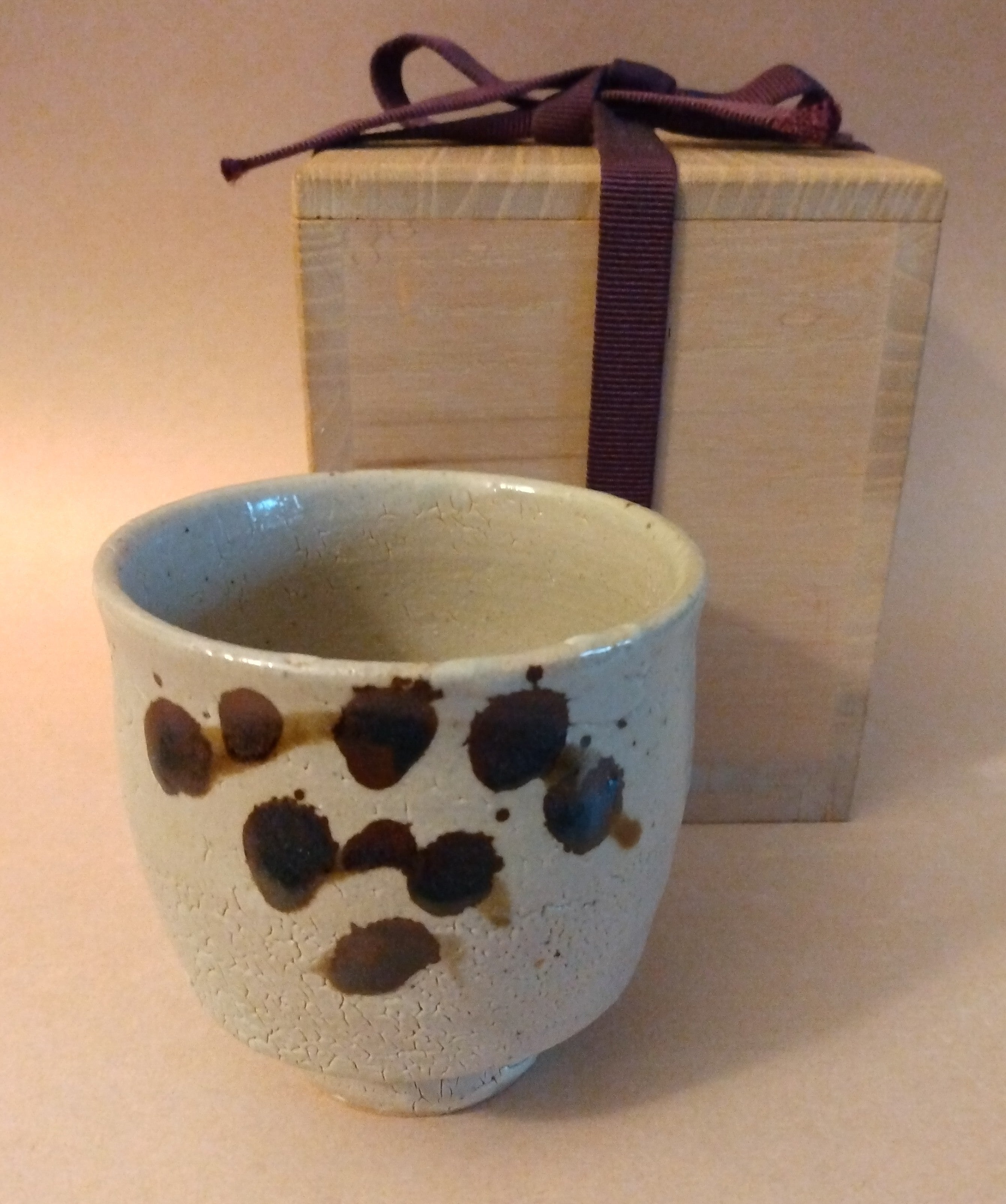 Yunomi, Tea Cup, by Hamada Shinsaku, Mashiko, ca. 1990