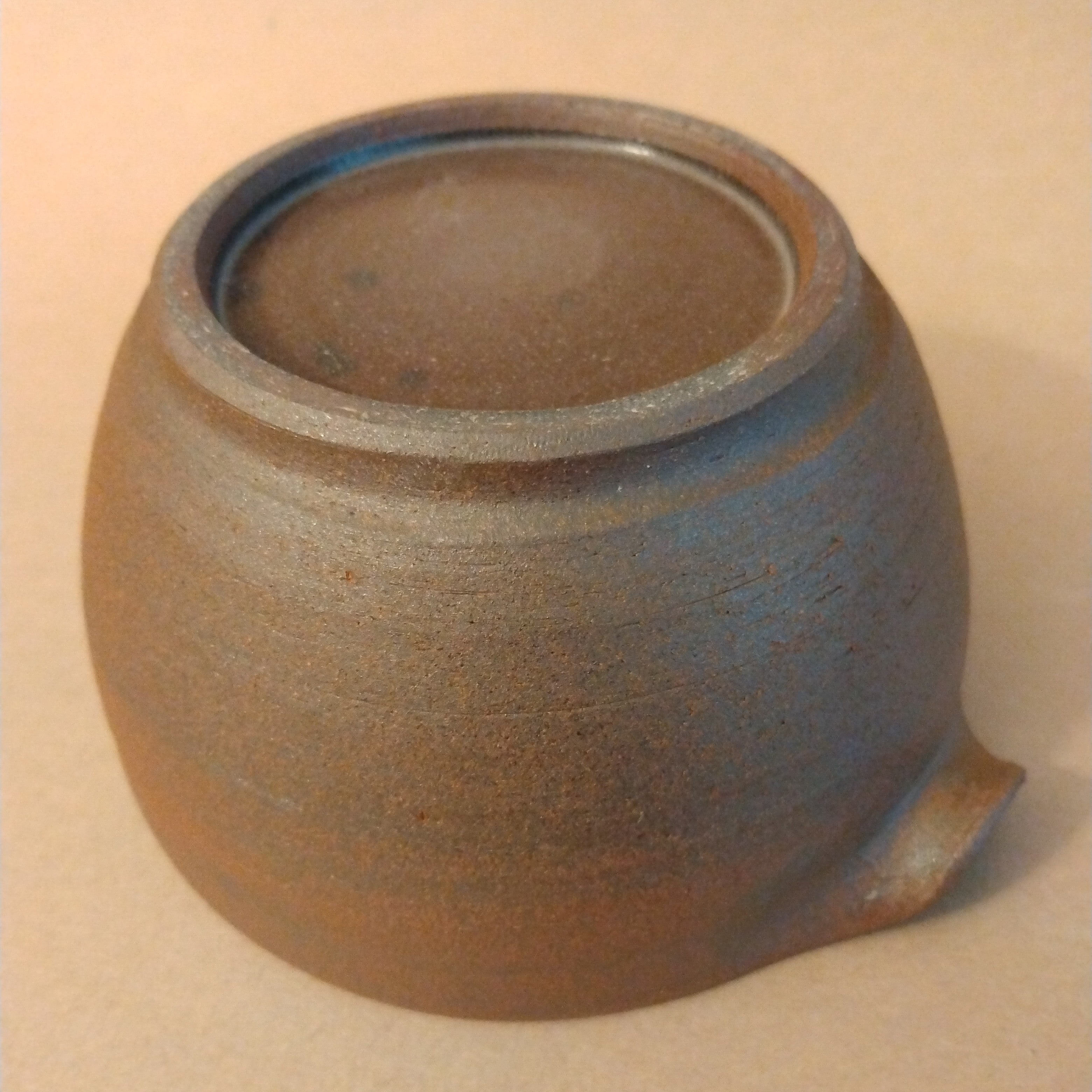 Kiyomizu-yaki Shiboridashi Kyusu, Kyoto. 150cc (5oz)