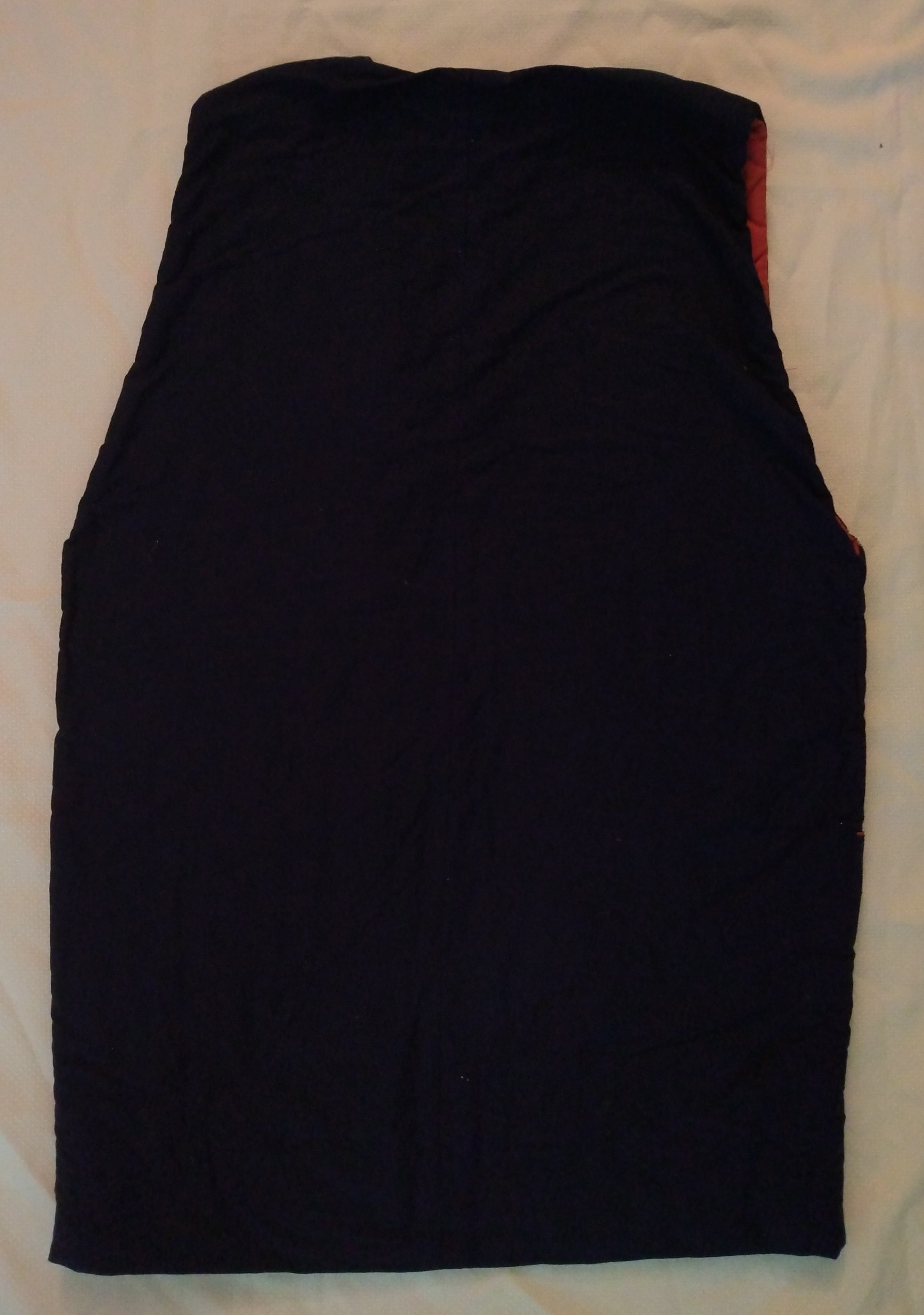 Kasuri, Ikat, Sodenashi, Sleeveless Vest. Vintage, but unused, Japanese Textile; Thiel Collection