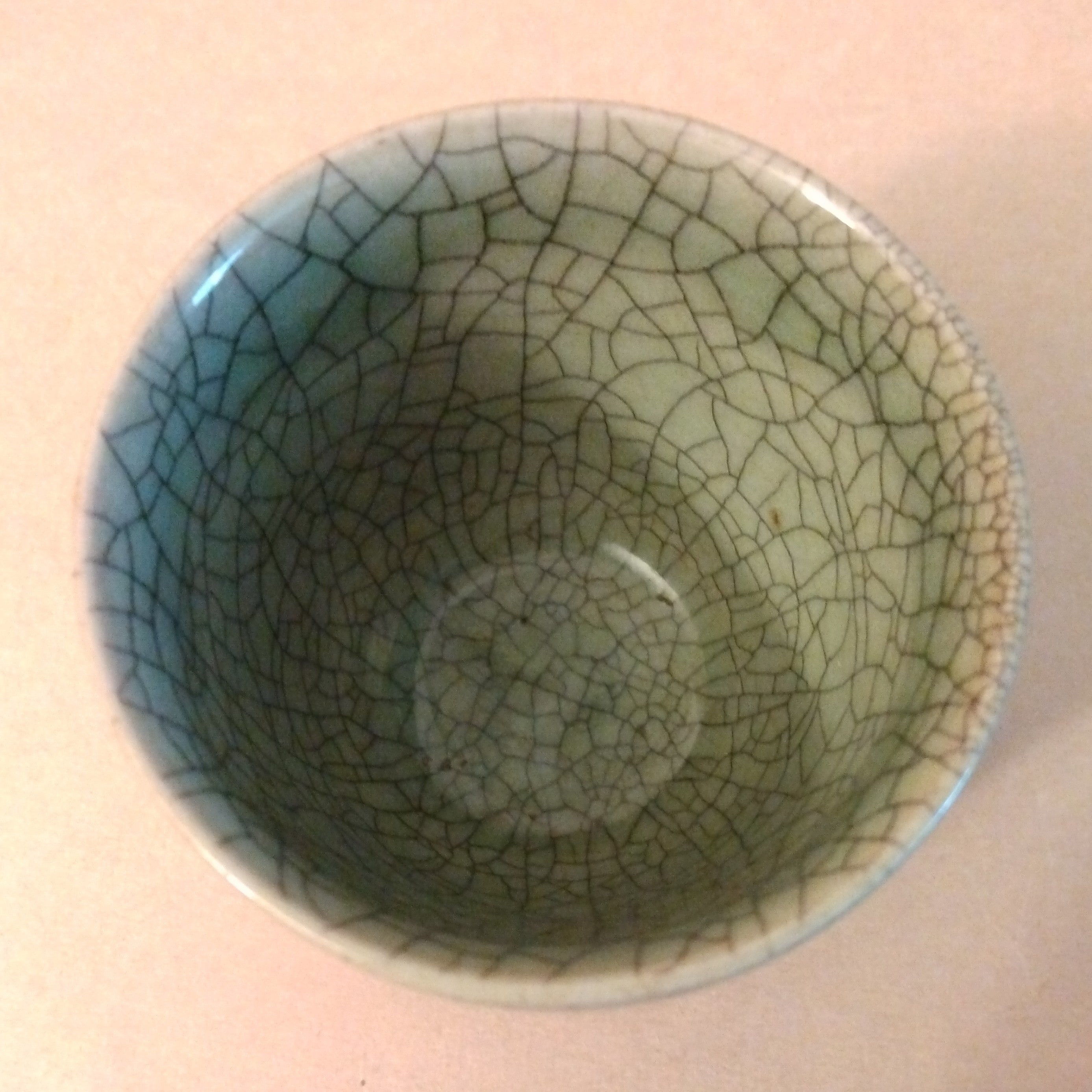 Obori-Soma-yaki Yunomi (Tea Cup), Vintage; Thiel Collection