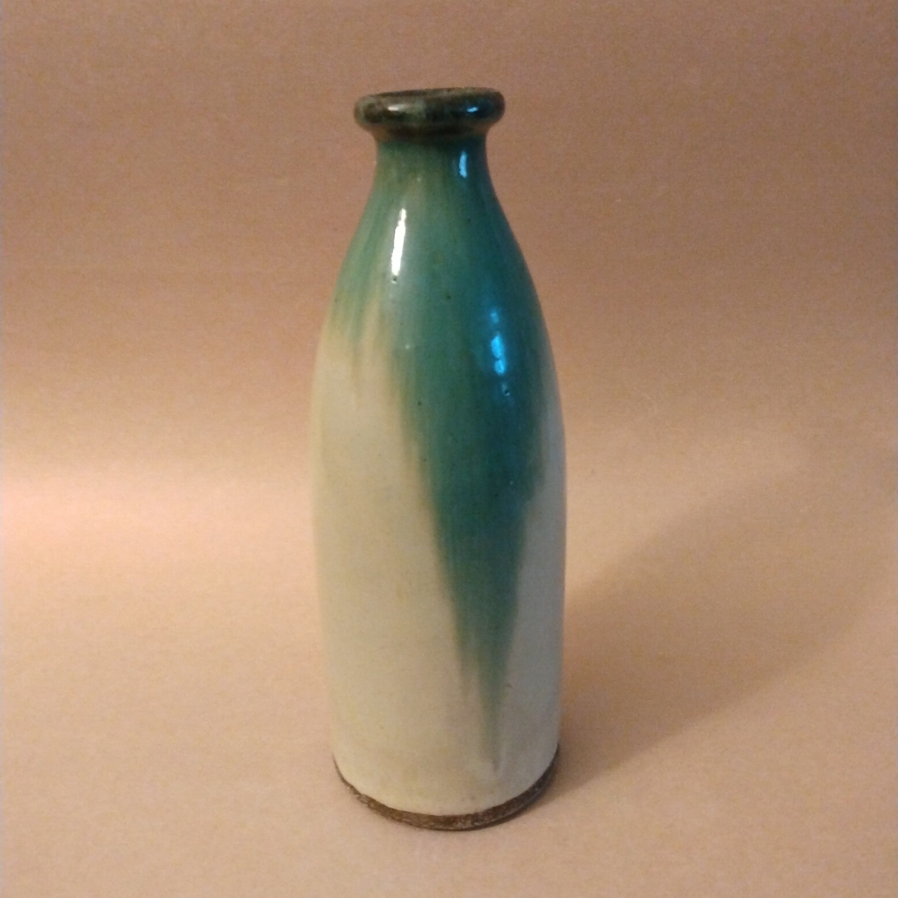Antique Aokubi Tokkuri (Sake Decanter); Thiel Collection