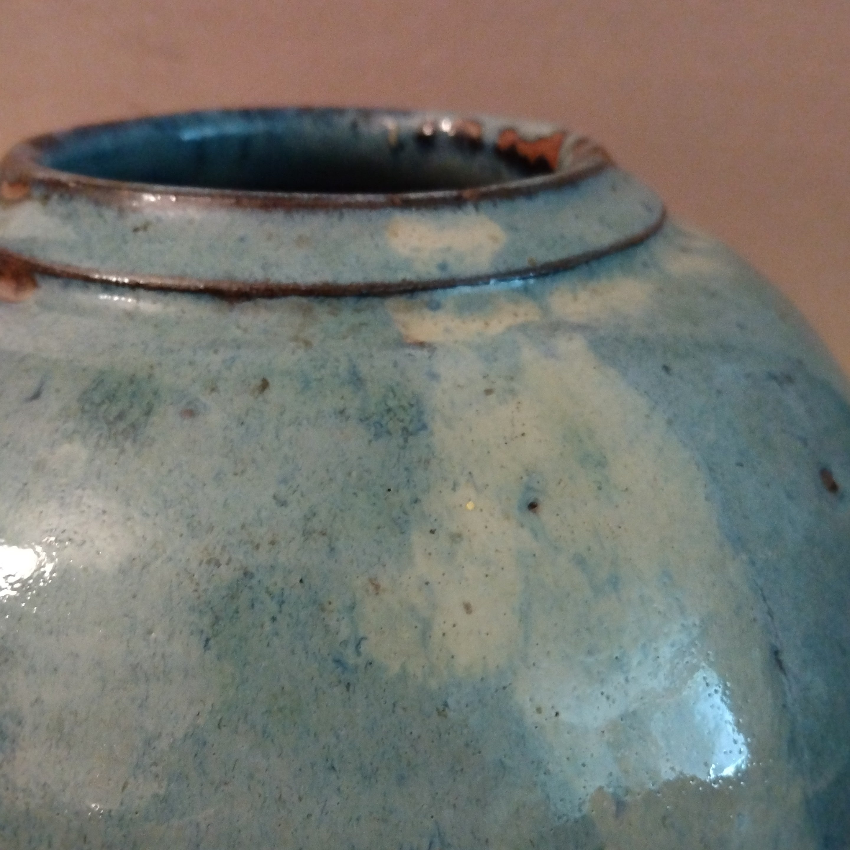 Tsubo (Large Jar / Vase); Vintage. Thiel Collection