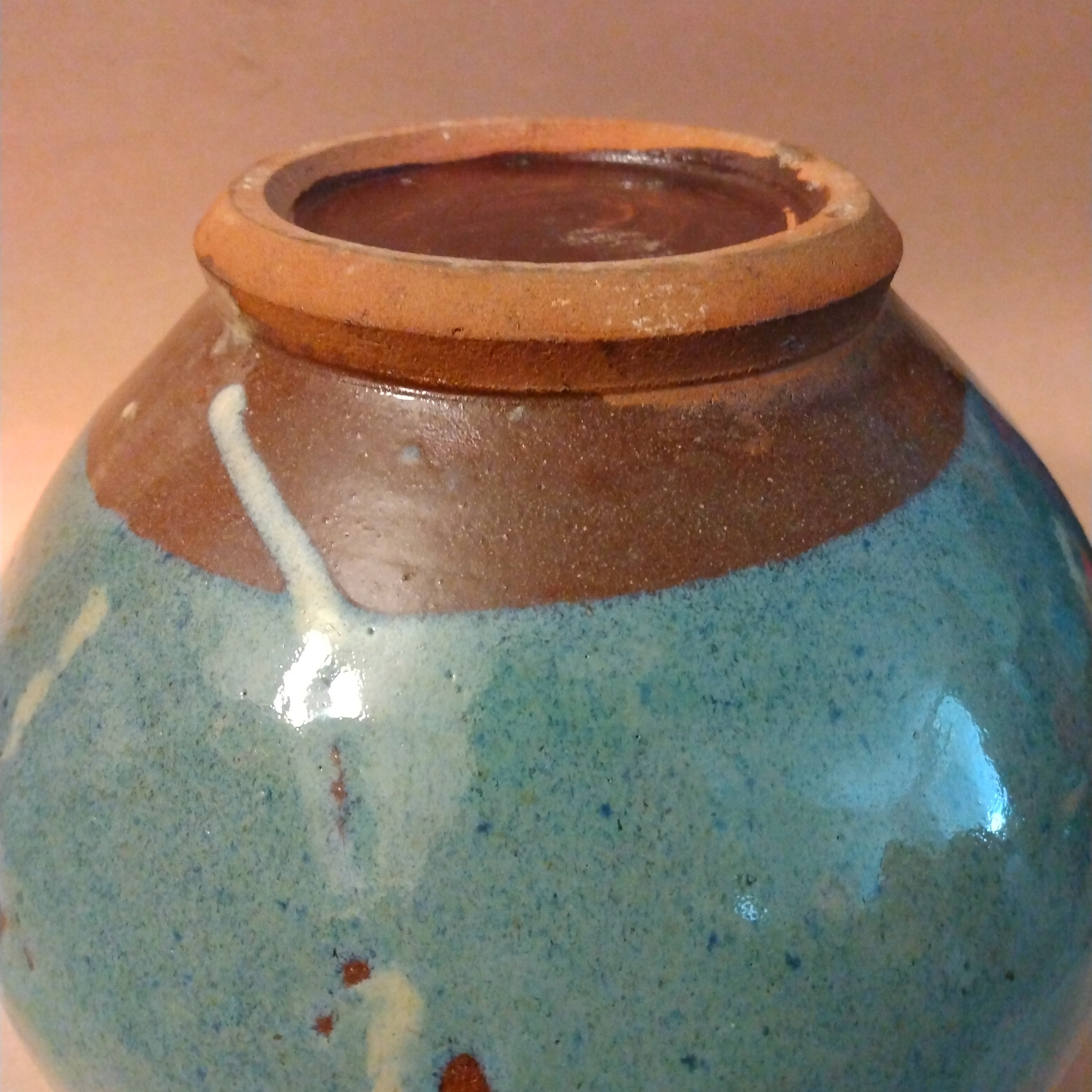 Tsubo (Large Jar / Vase); Vintage. Thiel Collection