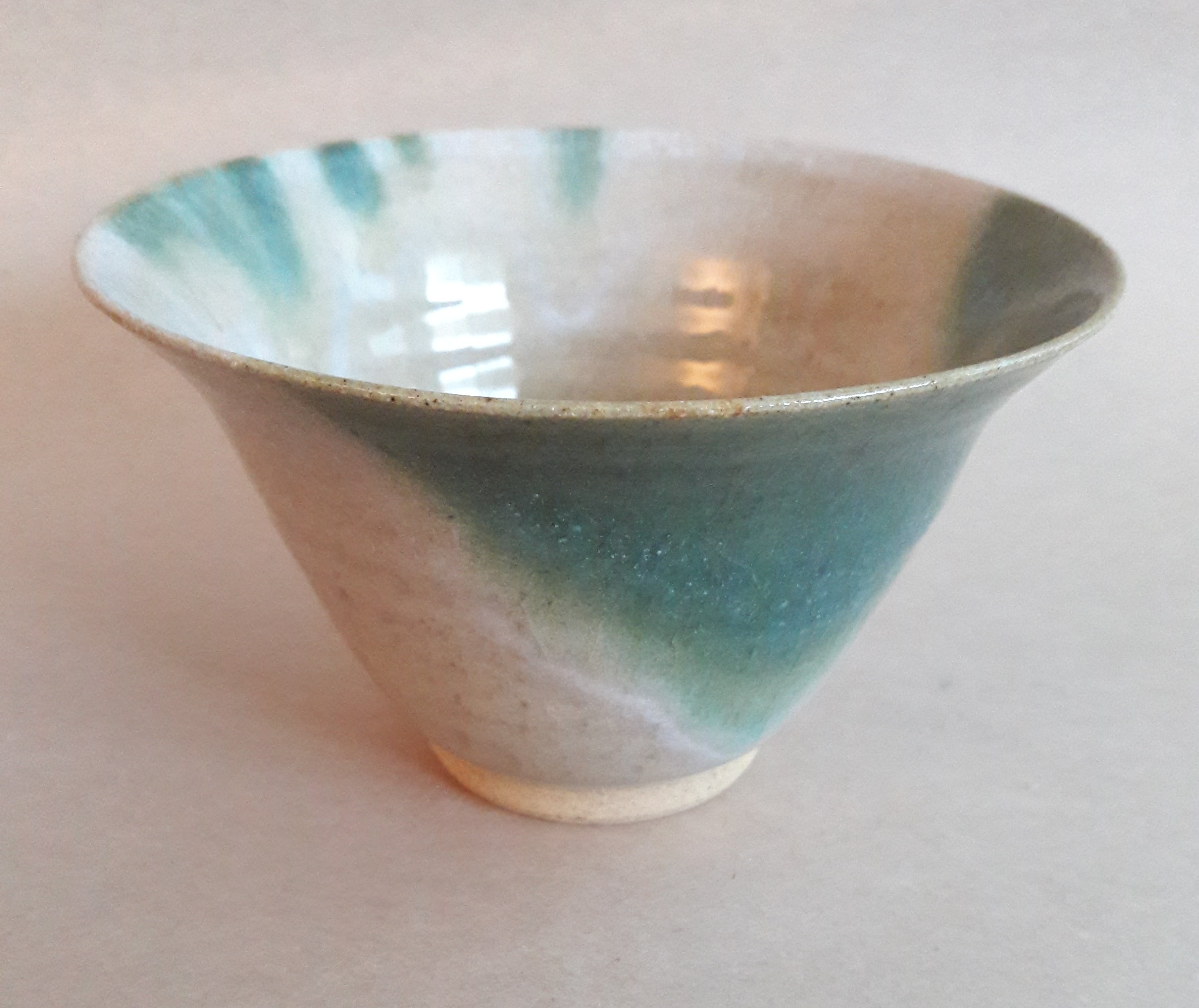 Tsutsumi-yaki Yunomi, Tea Cup; Kenba Kiln, Sendai, Miyagi Prefecture