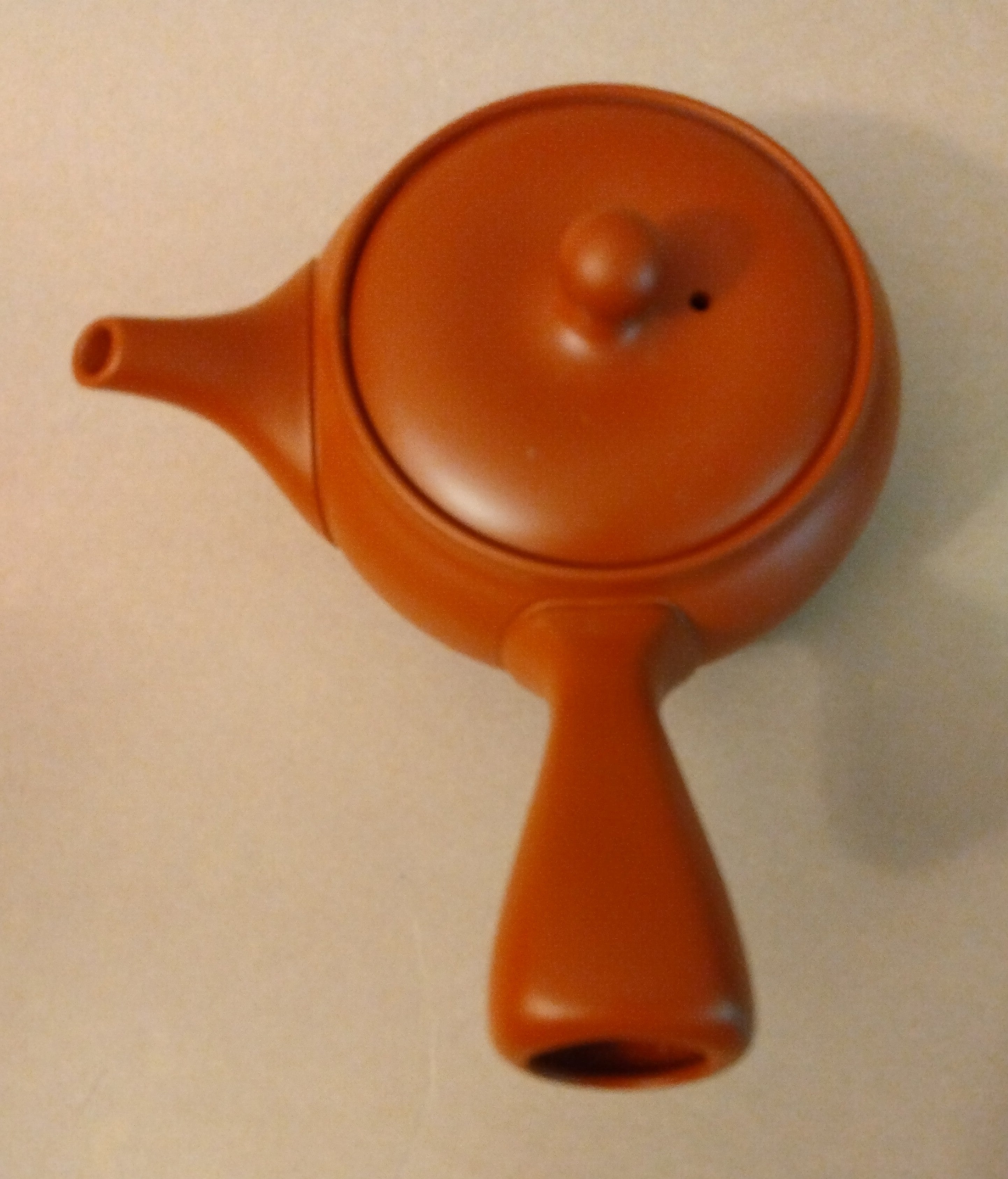Shudei (Red Clay) Tokoname Kyusu, 270cc (9oz) by Morimasa Kiln