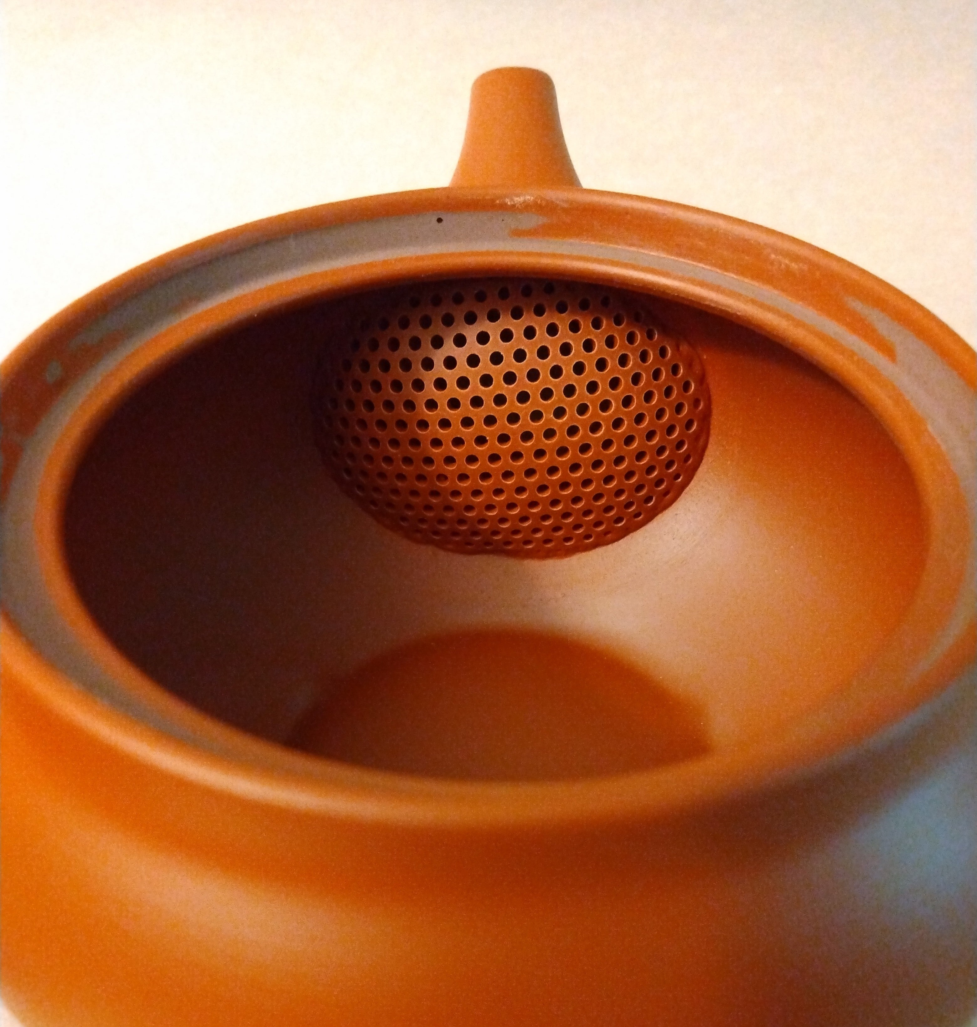 Shudei (Red Clay) Tokoname Kyusu, 270cc (9oz) by Morimasa Kiln
