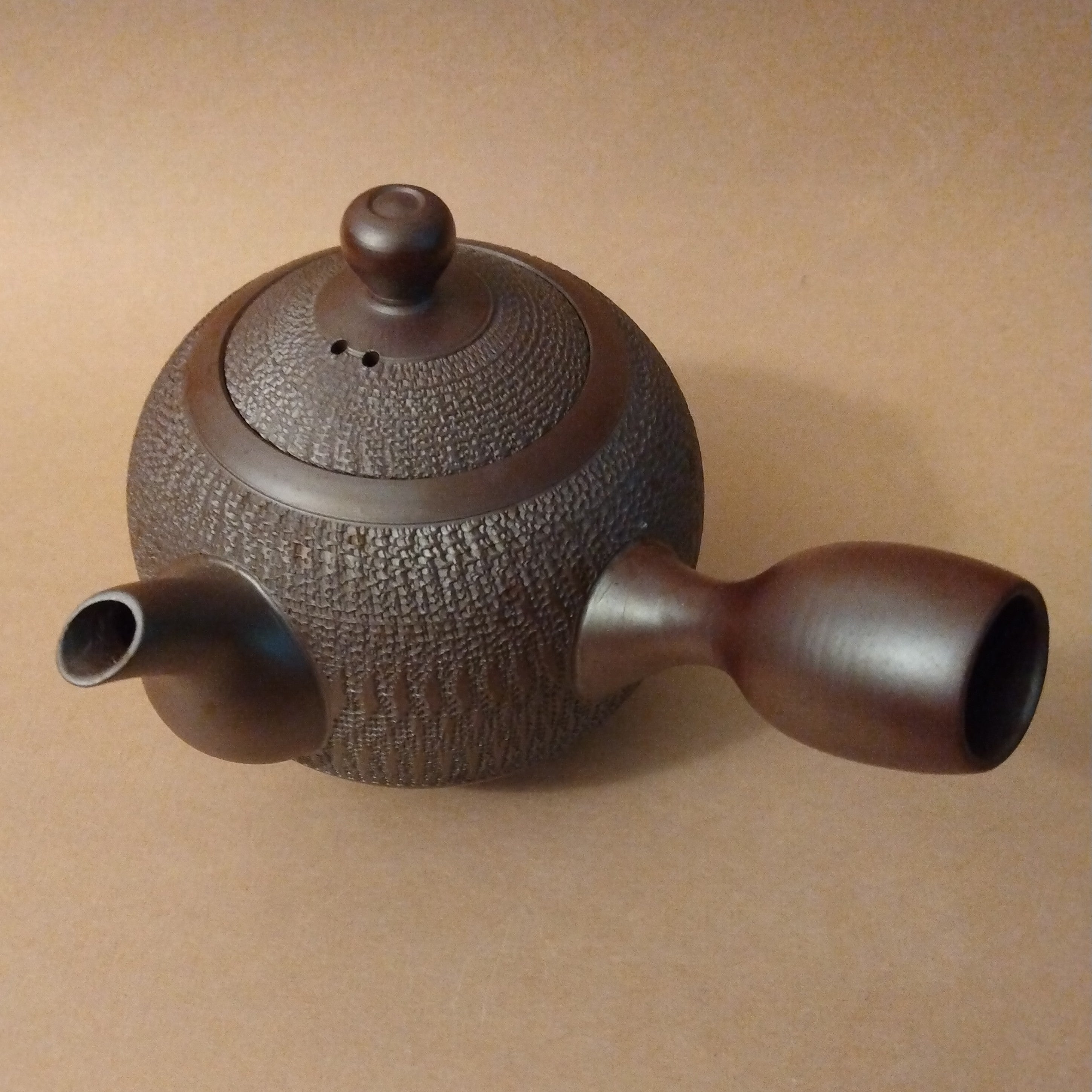 Banko-yaki Kyusu (Side-handle Tea Pot) by Tachi Masaki, Mie Prefecture, 320cc / 10.8oz.