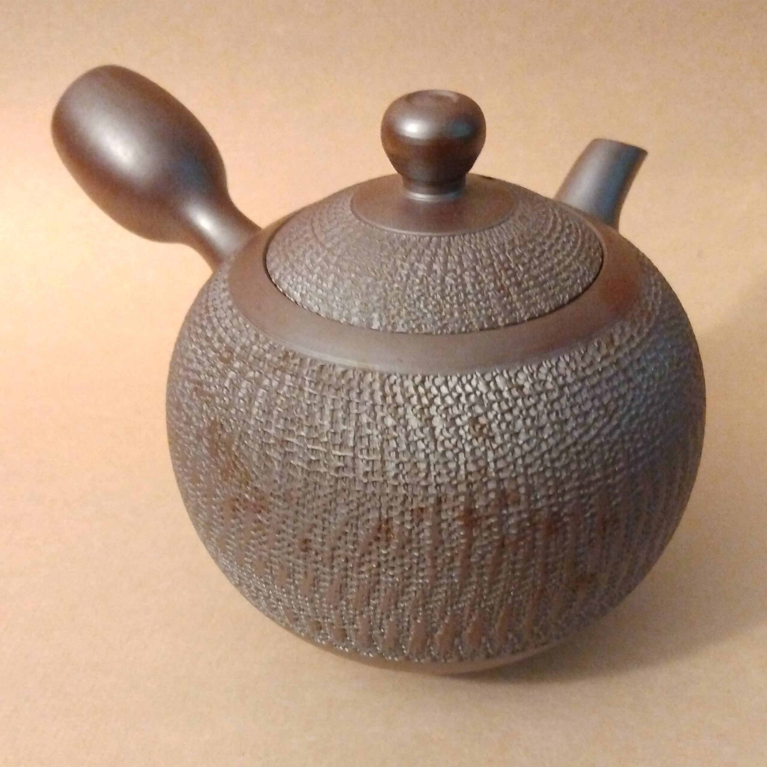 Banko-yaki Kyusu (Side-handle Tea Pot) by Tachi Masaki, Mie Prefecture, 320cc / 10.8oz.
