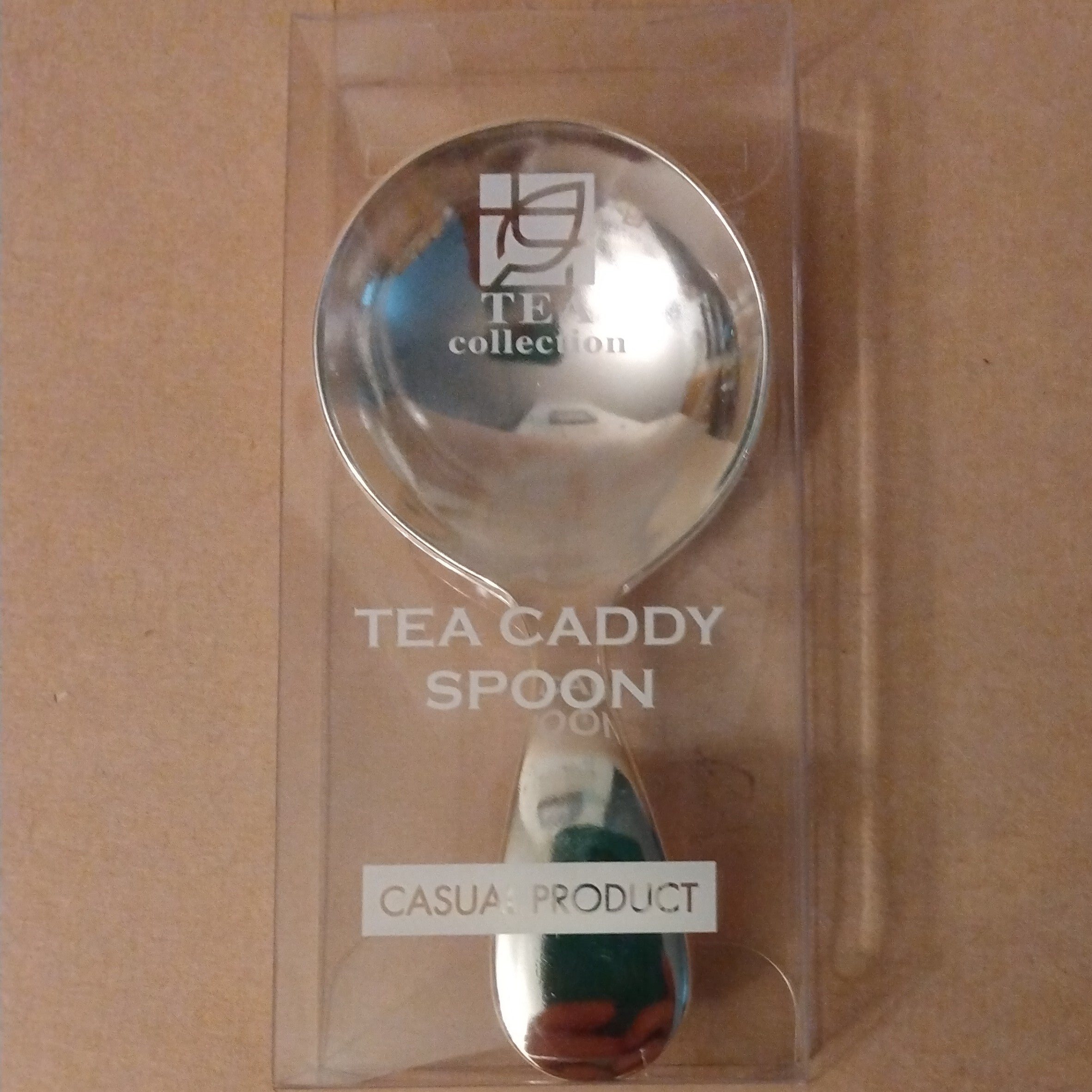 Stainless Steel Round Tea Scoop/Spoon, Chami. Japanese made.