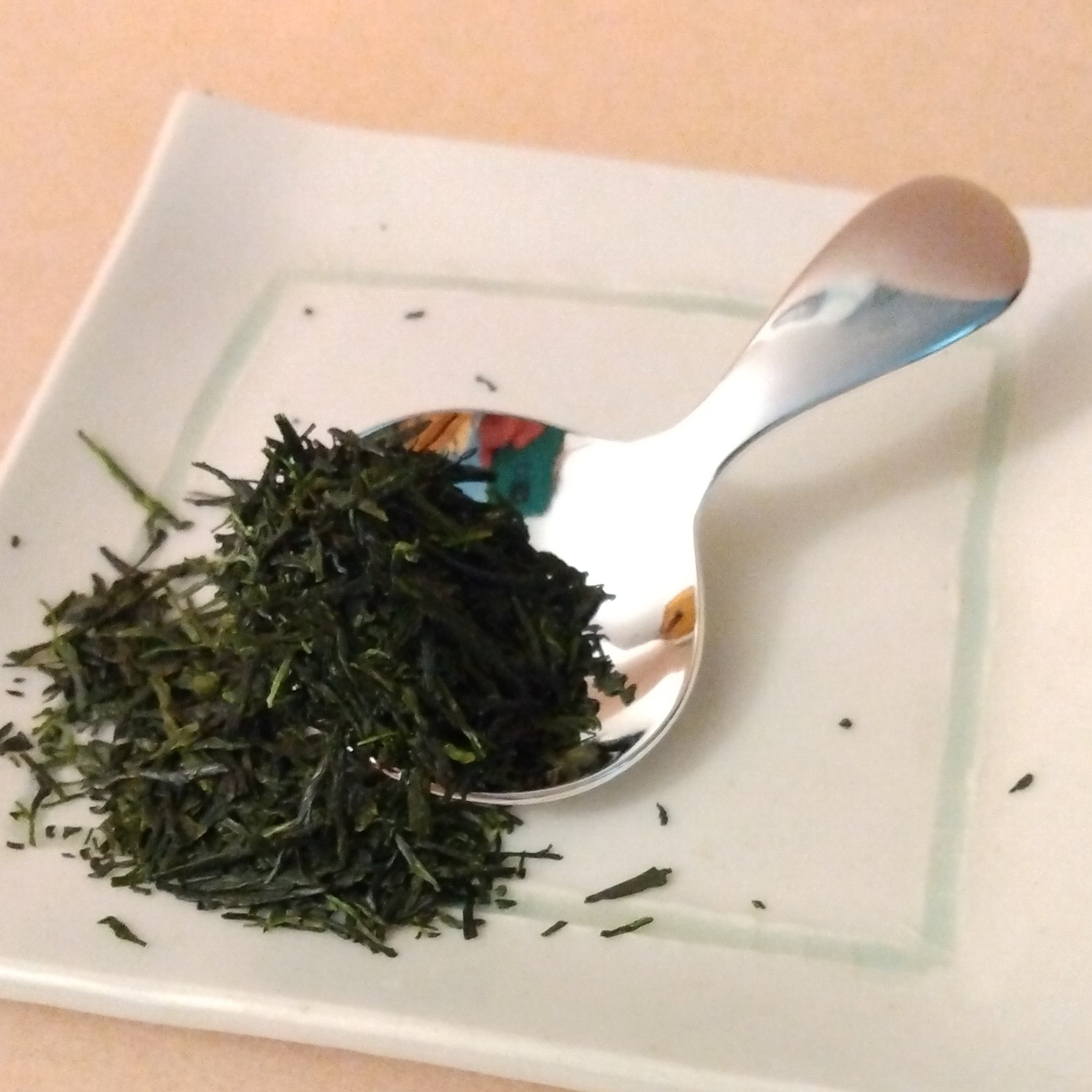 Stainless Steel Round Tea Scoop/Spoon, Chami. Japanese made.