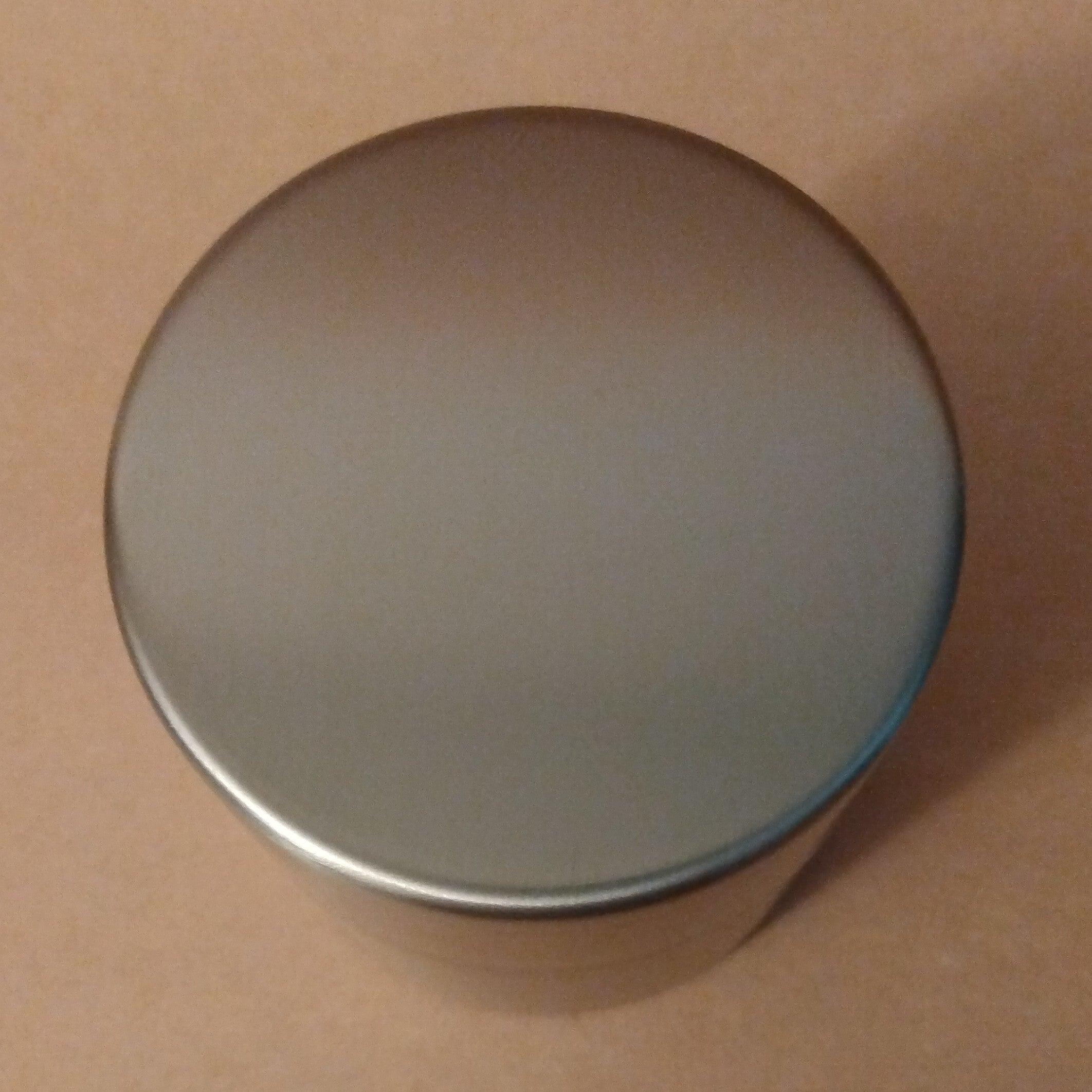 Chazutsu, Tea Canister, holds 80 grams, Sleek Stainless Steel Modern Design