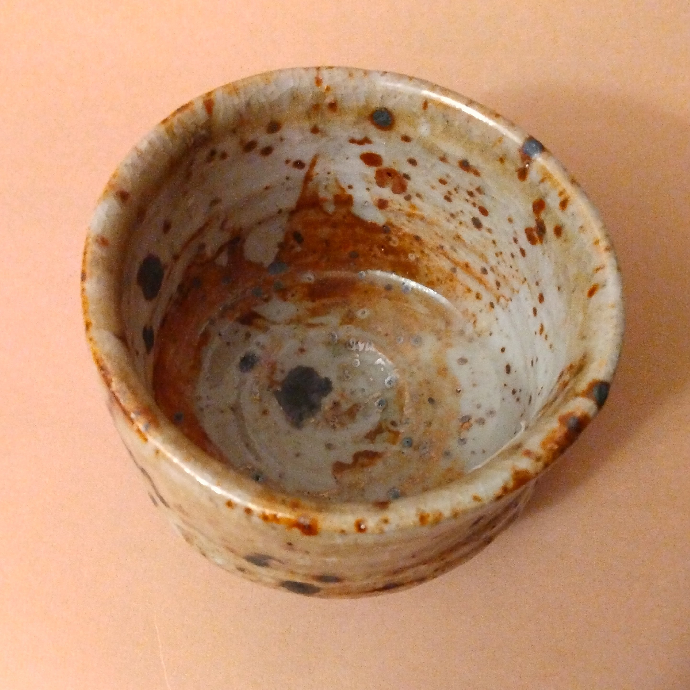 Shino Glaze Tea Bowl, Matcha Chawan by George Gledhill