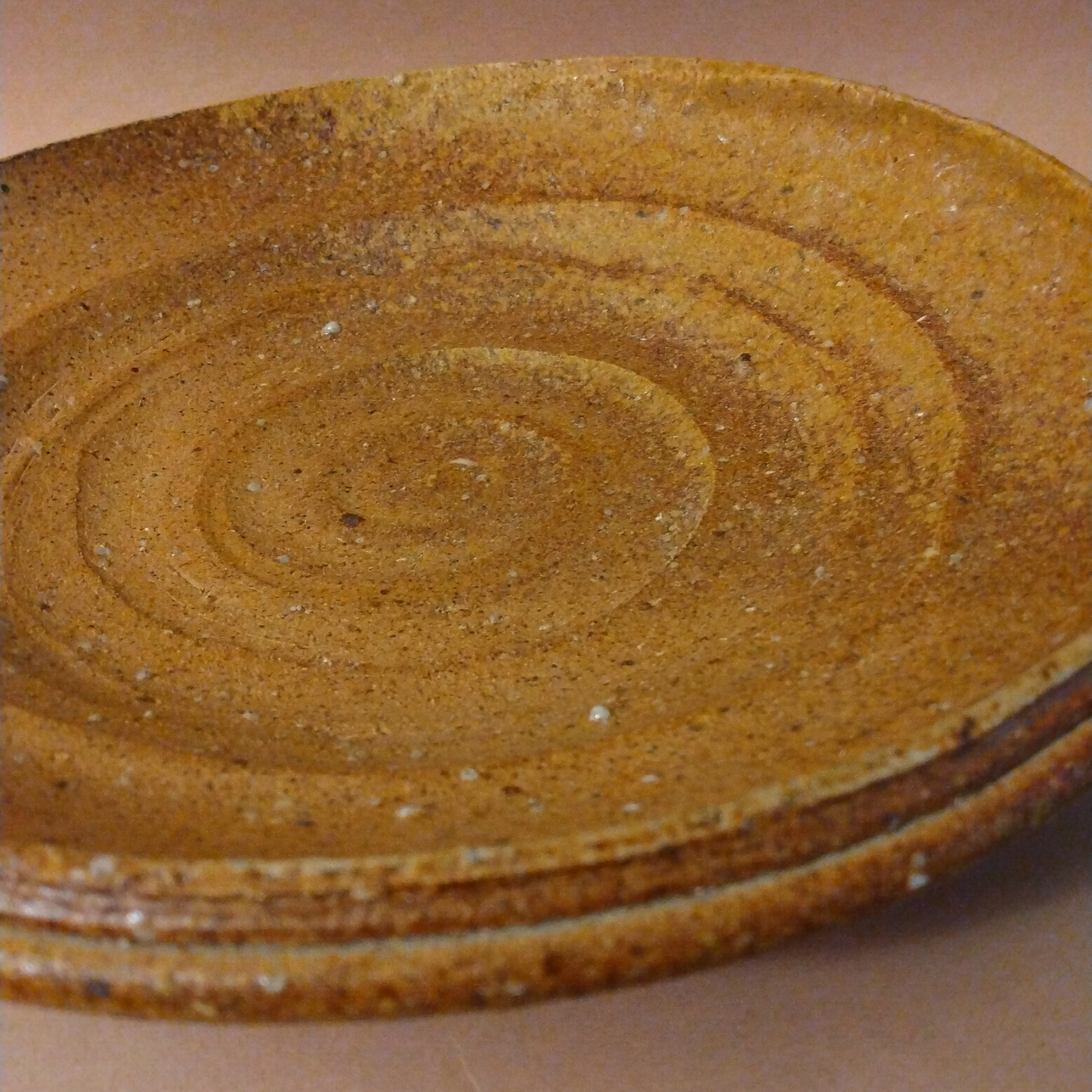 Wood-fired Plate with Ash Glaze, by George Gledhill