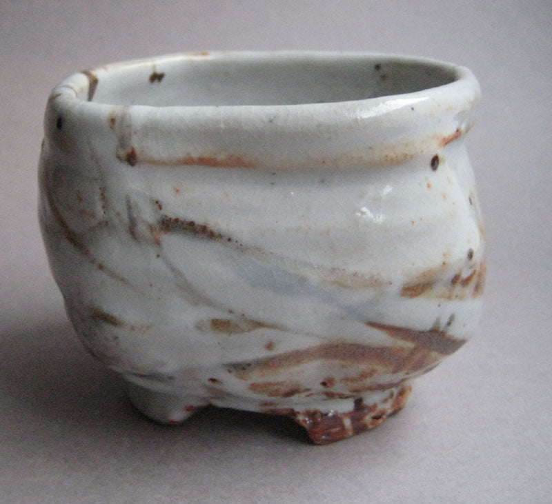 Shino Glaze Sake or Tea Cup, by George Gledhill