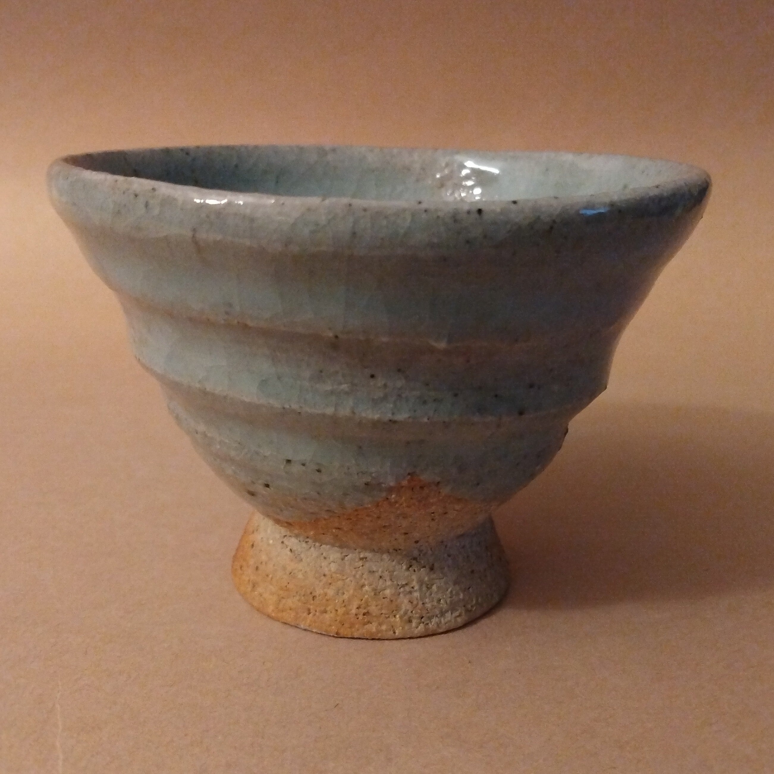 Shino Glaze Tea or Sake Cup, by George Gledhill
