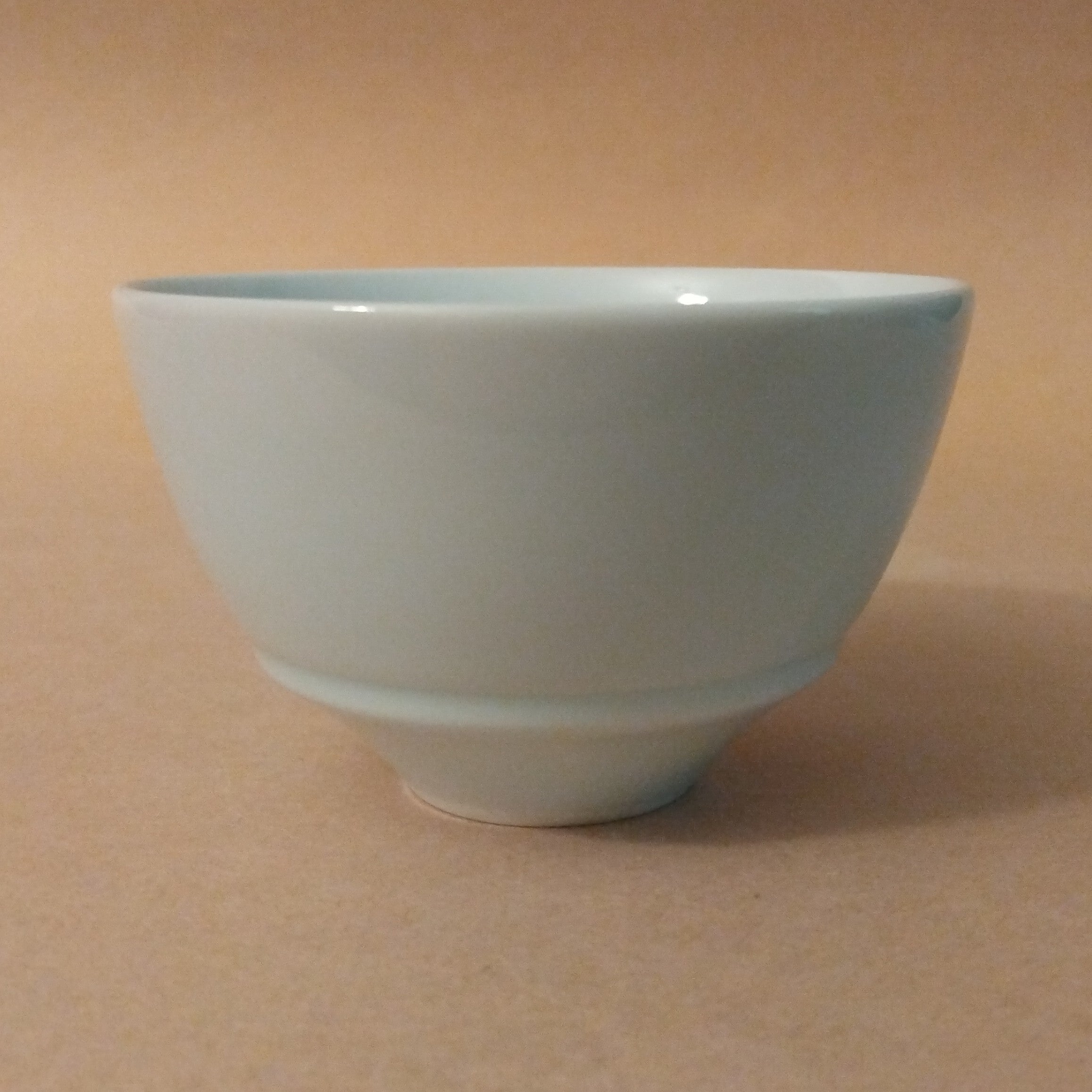 Light Blue Porcelain Hasami-yaki Tea Cup by Fukuhou Kiln, 80cc / 2.7oz.