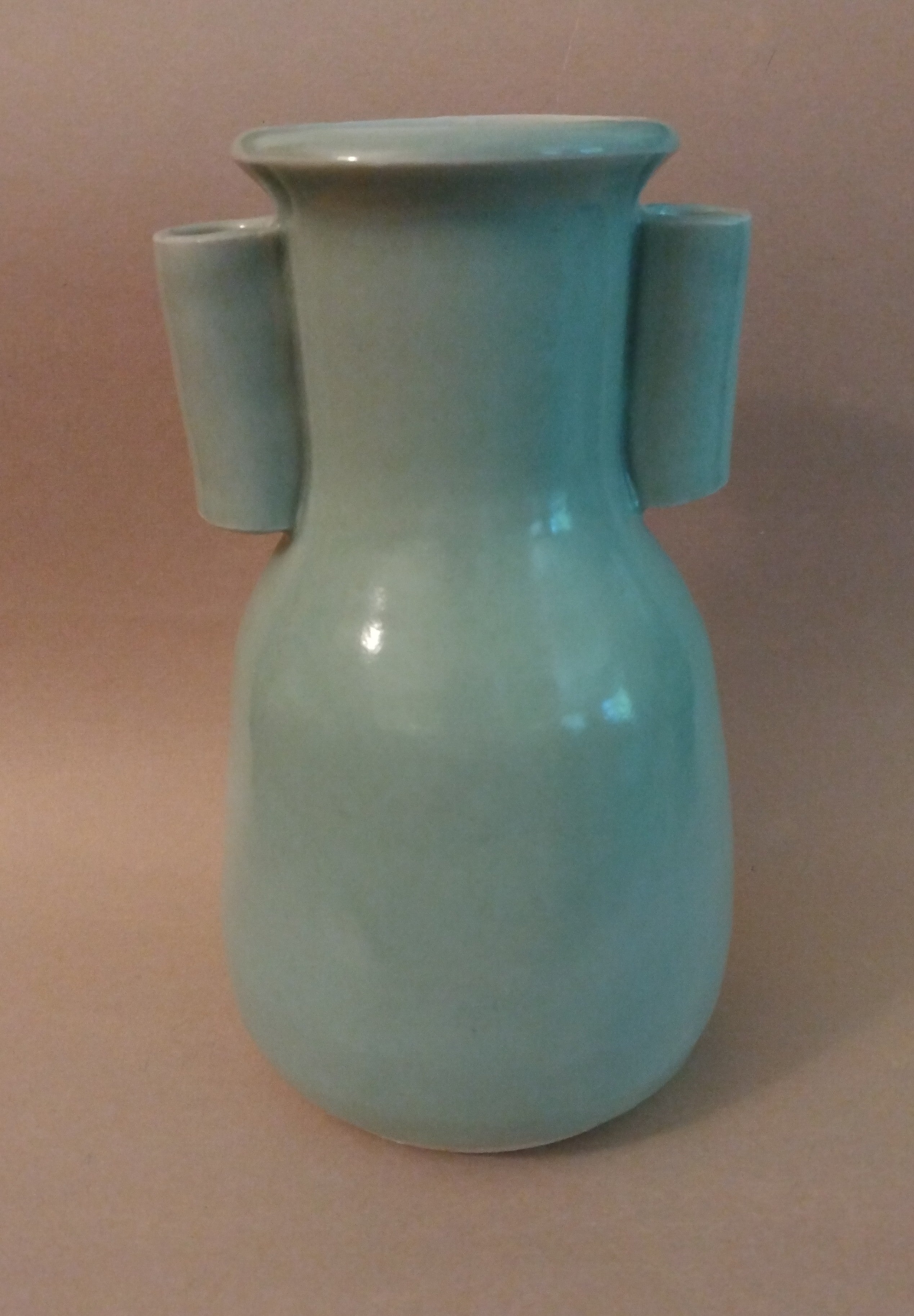 20% donated to Maui Wildfire Relief - Celadon Vase by Sachiko Furuya