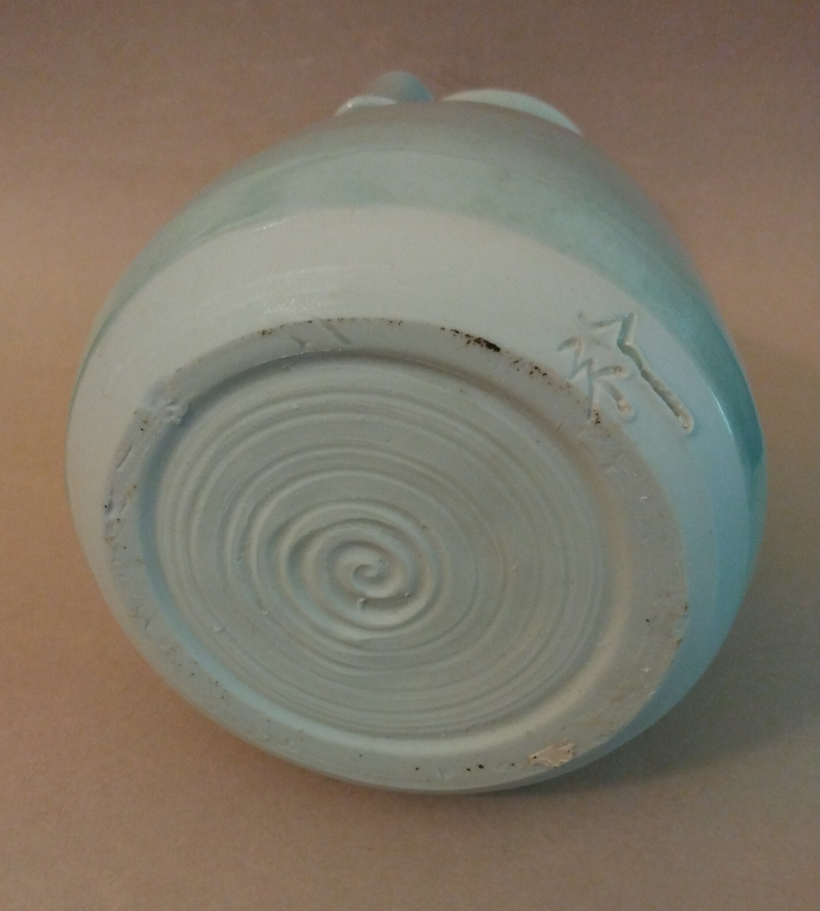 20% donated to Maui Wildfire Relief - Celadon Vase by Sachiko Furuya