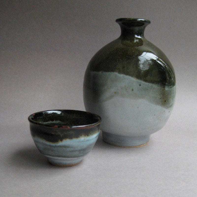 Tokkuri, Sake Bottle or Vase, by John Miller