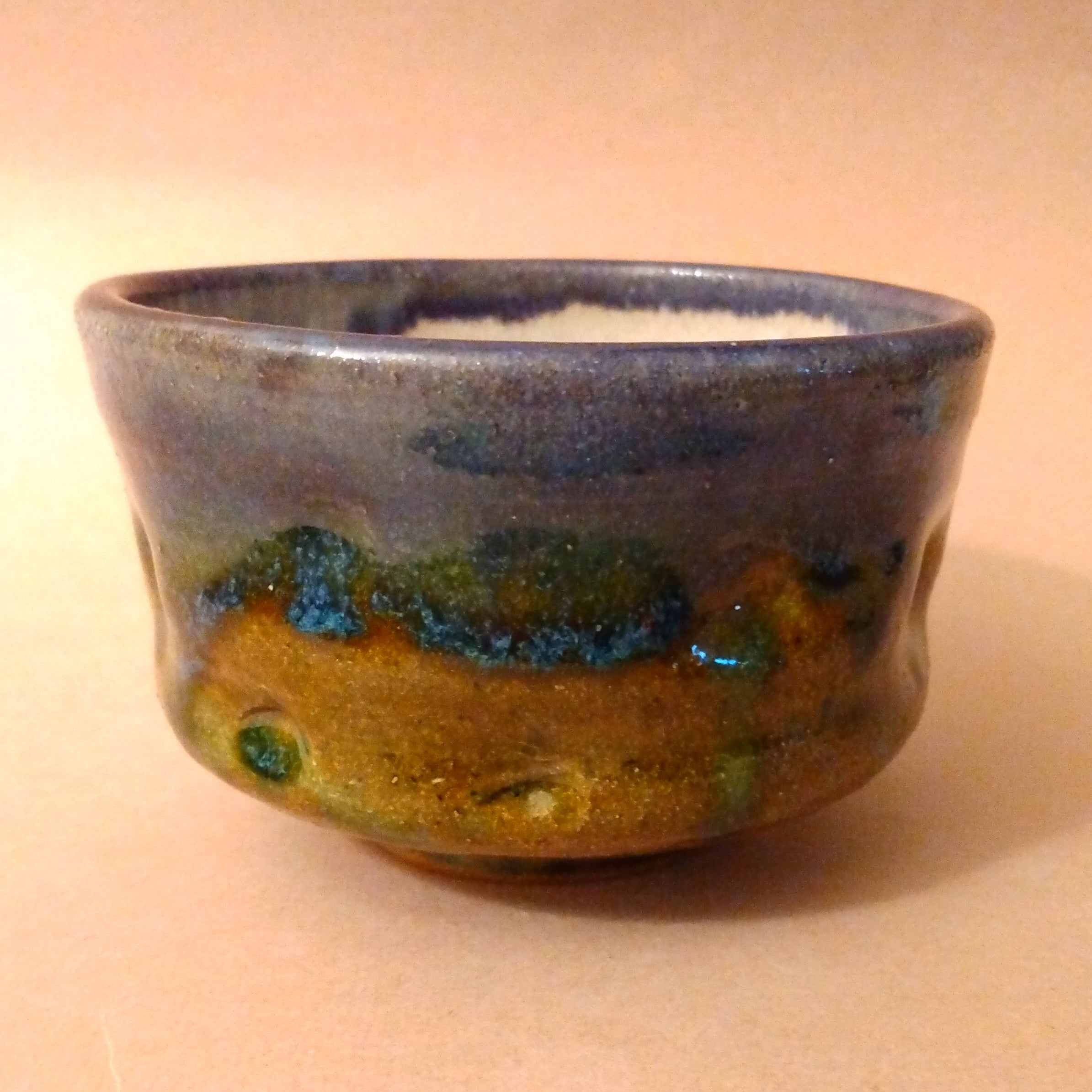 Dimpled Tea Bowl, Matcha Chawan, by Kayoko China