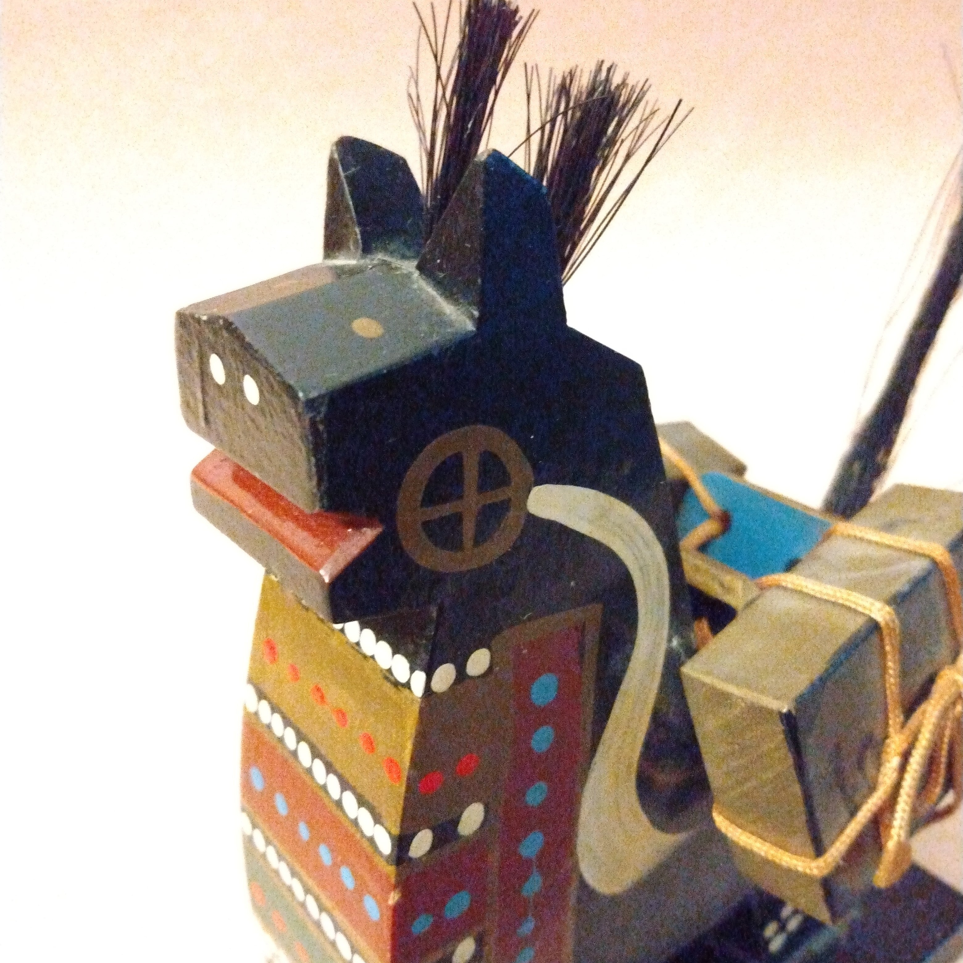 Yawata Uma; Wooden Folk Toy Horse of Hachinohe, Aomori Prefecture, Vintage