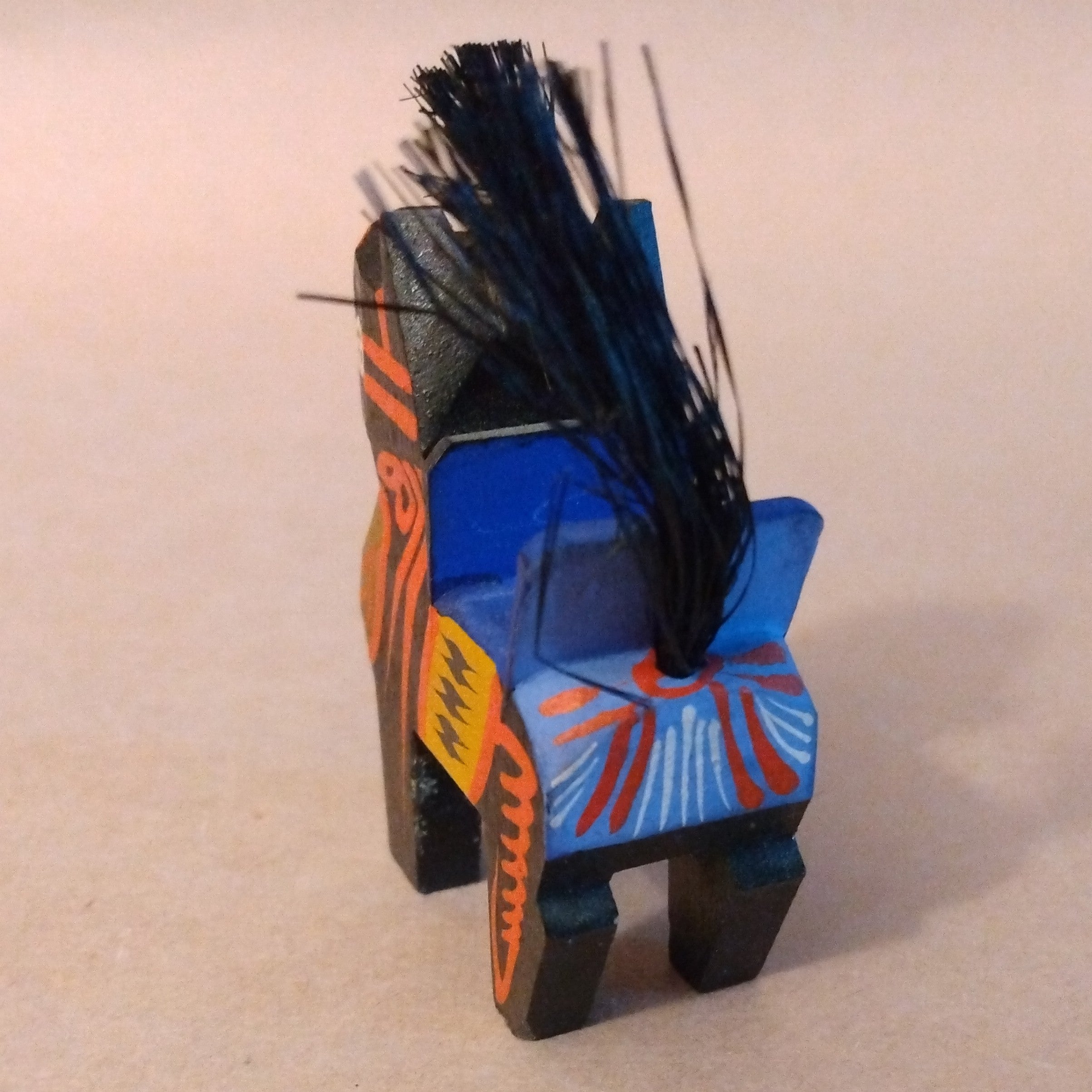 Miharu Koma; Wooden Folk Toy Horse of Miharu, Fukushima Prefecture, Vintage