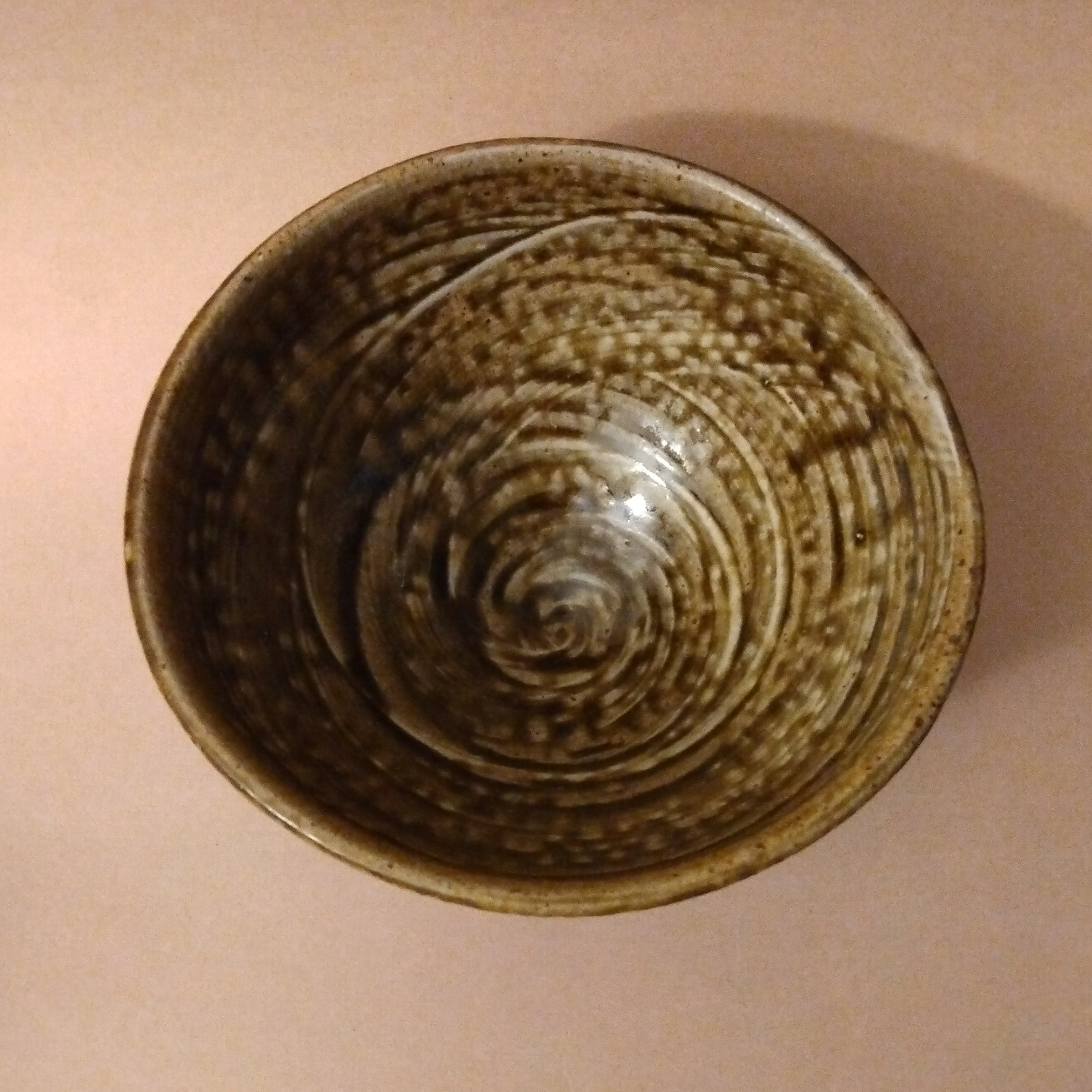 Wood-fired Tea Bowl by Lee Love; Minneapolis, MN. Fired at Mungyeong Chasabal Festival, South Korea, 2012
