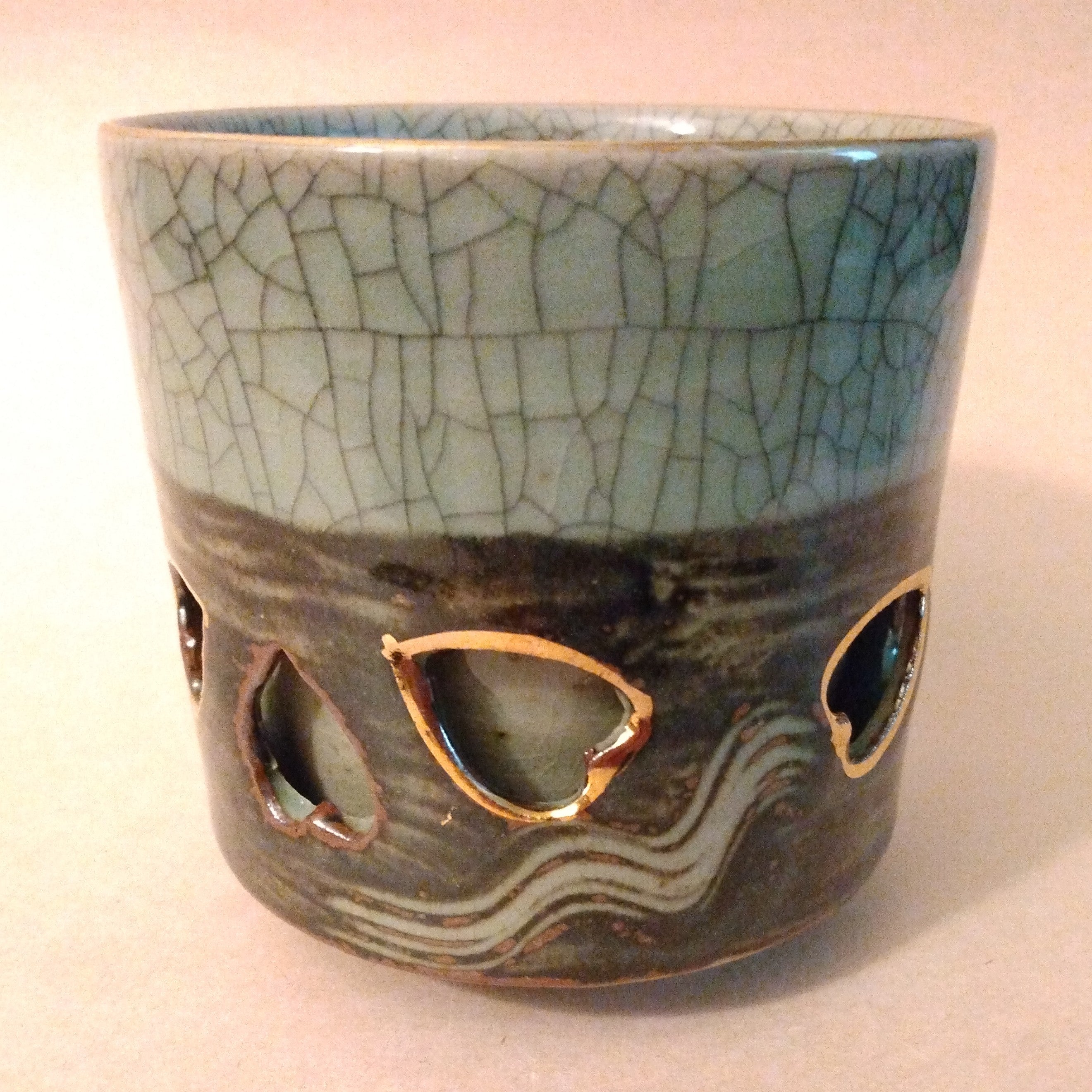 Obori-Soma-yaki Bancha Yunomi (Tea Cup), Vintage