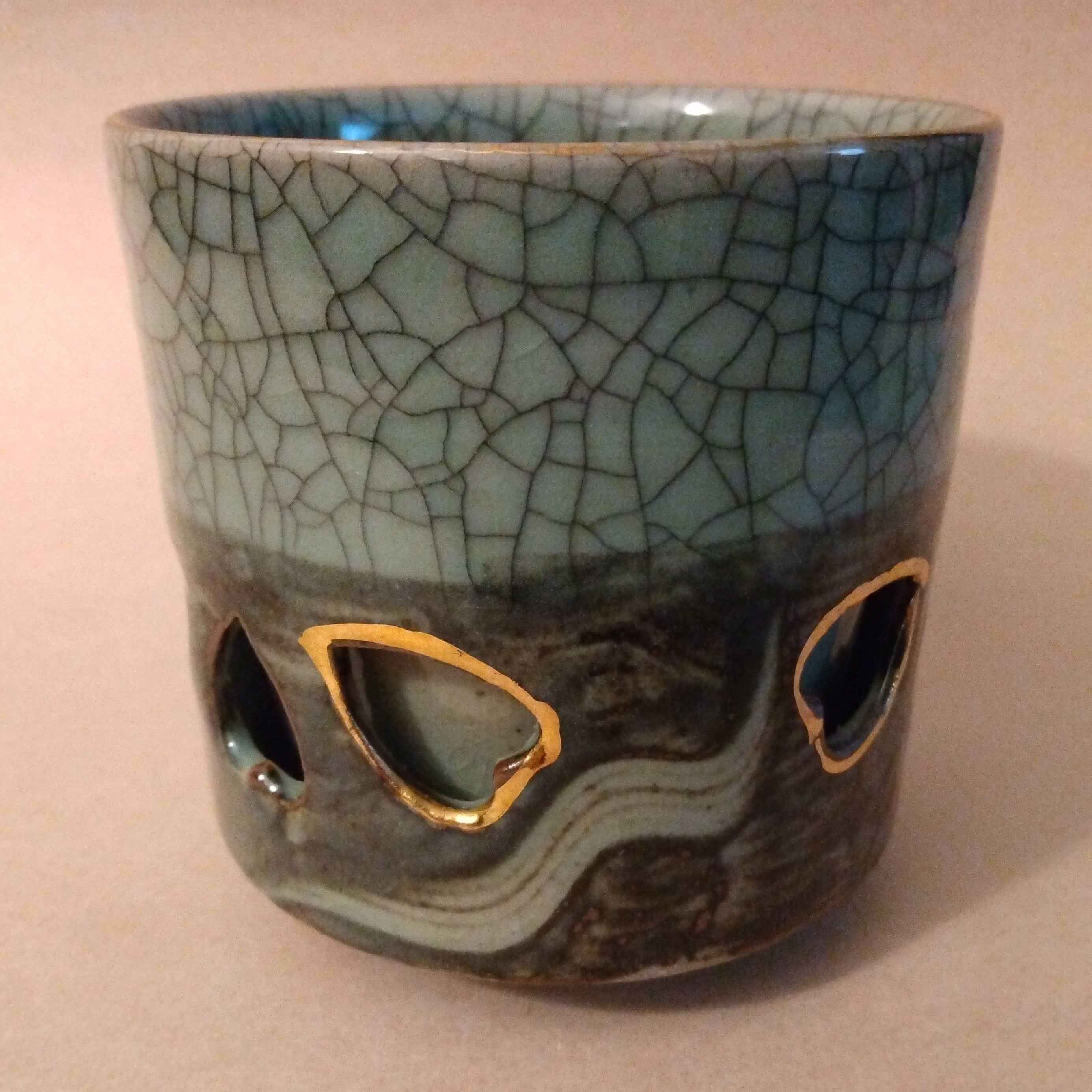 Obori-Soma-yaki Bancha Yunomi (Tea Cup), Vintage