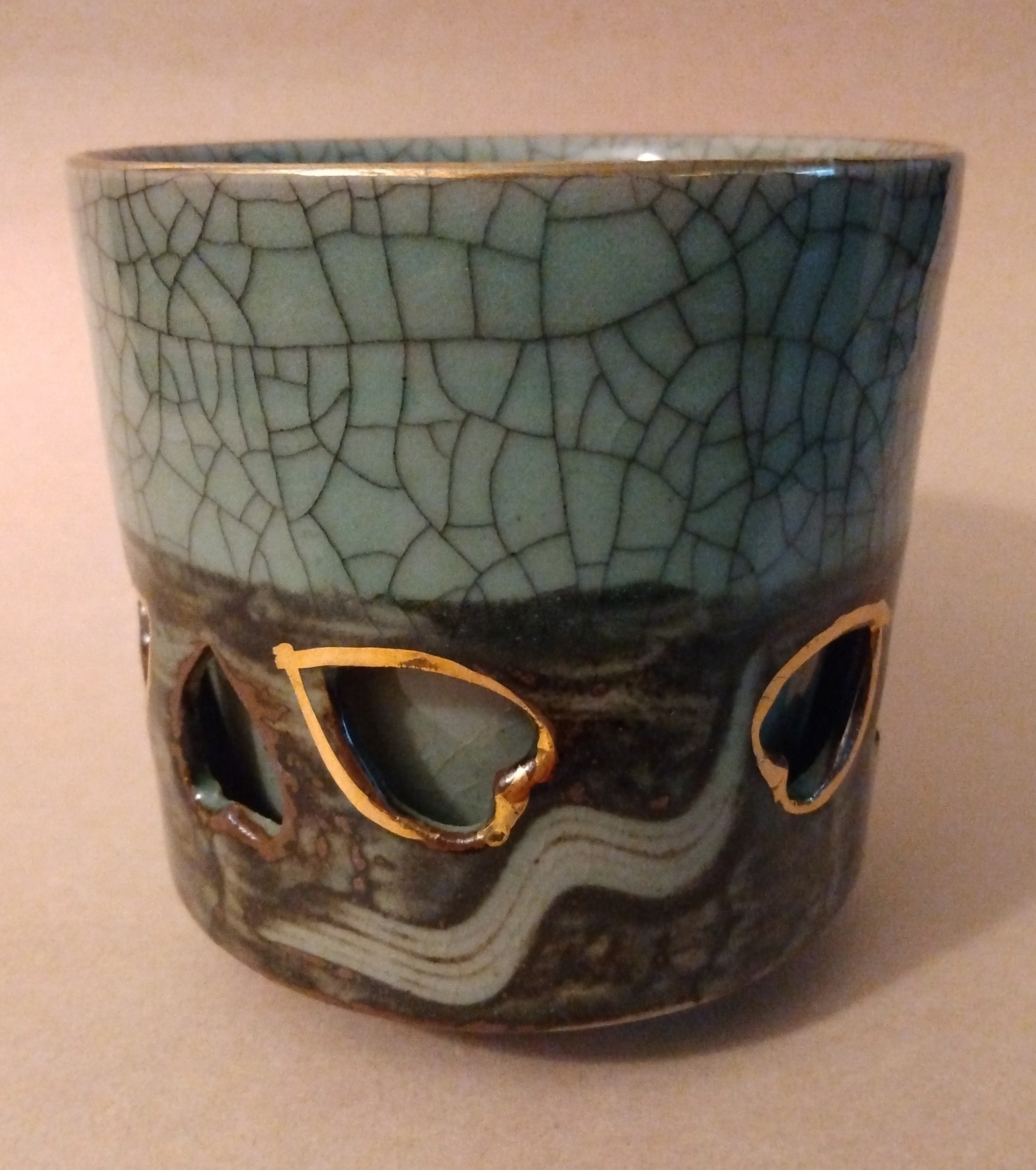 Obori-Soma-yaki Bancha Yunomi (Tea Cup), Vintage