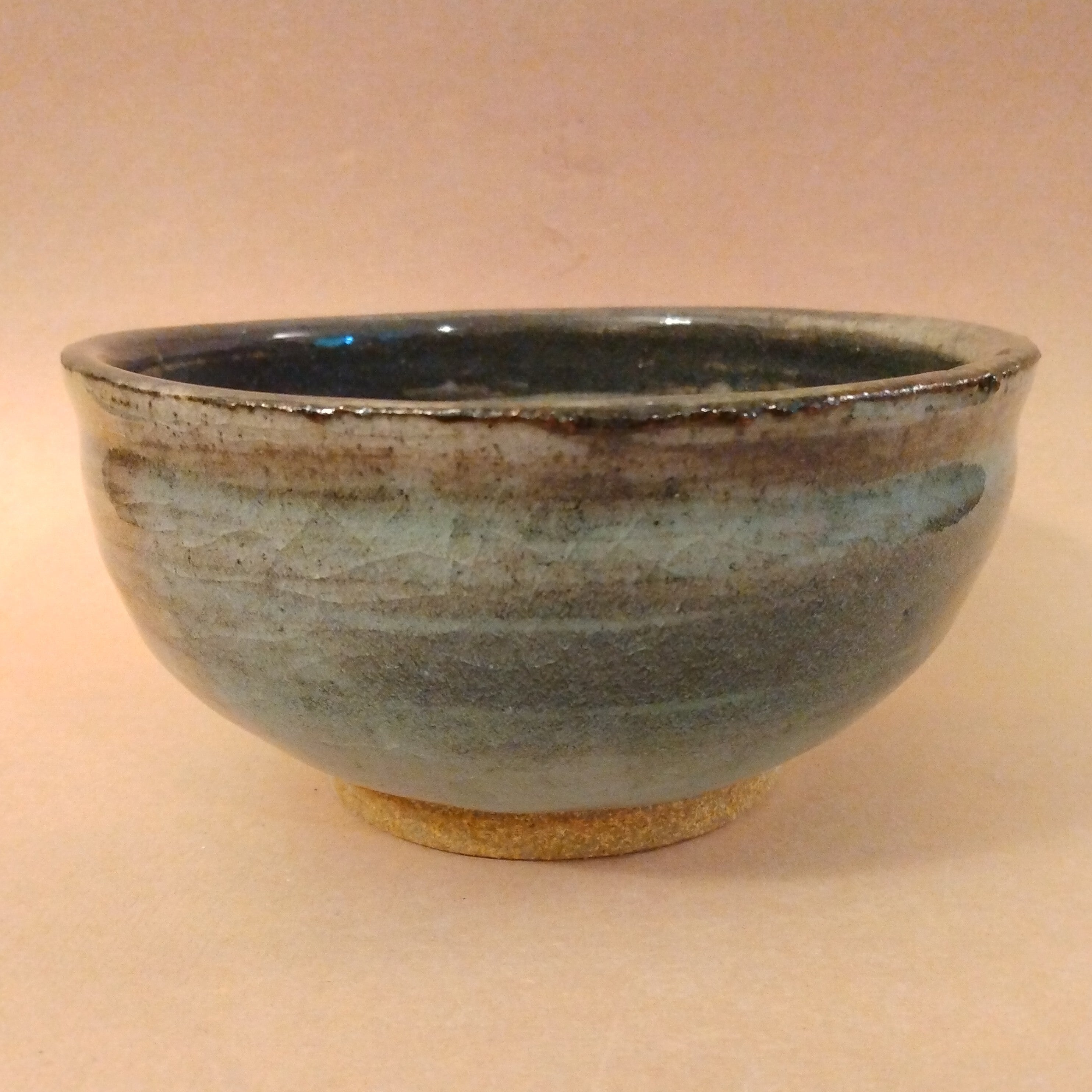 20% donated to Maui Wildfire Relief - Olive Green Glazed Bowl by Sachiko Furuya