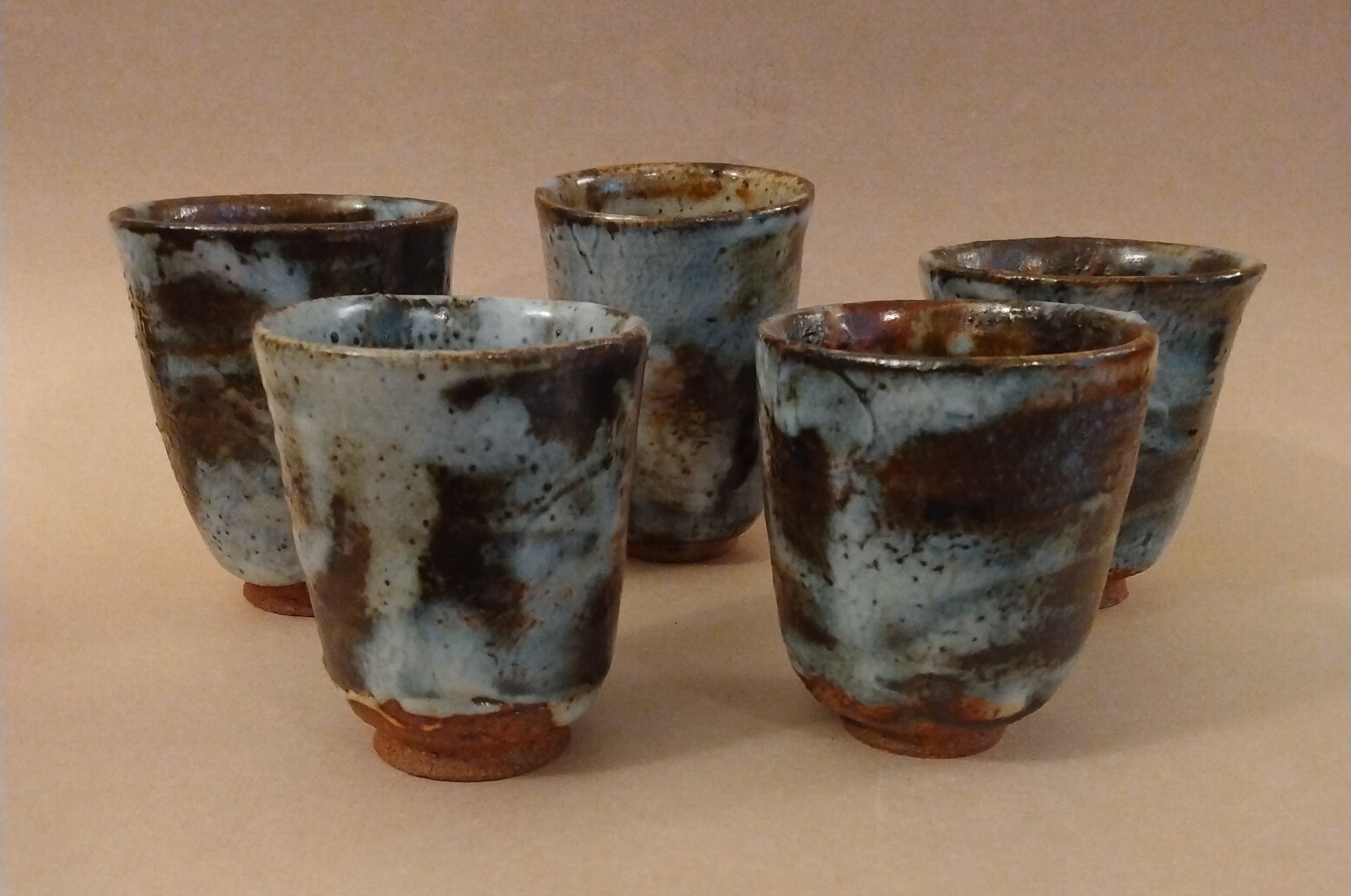 20% donated to Maui Wildfire Relief - Sake, Whiskey, or Tea Cups (set of 5, or individual) by Sachiko Furuya