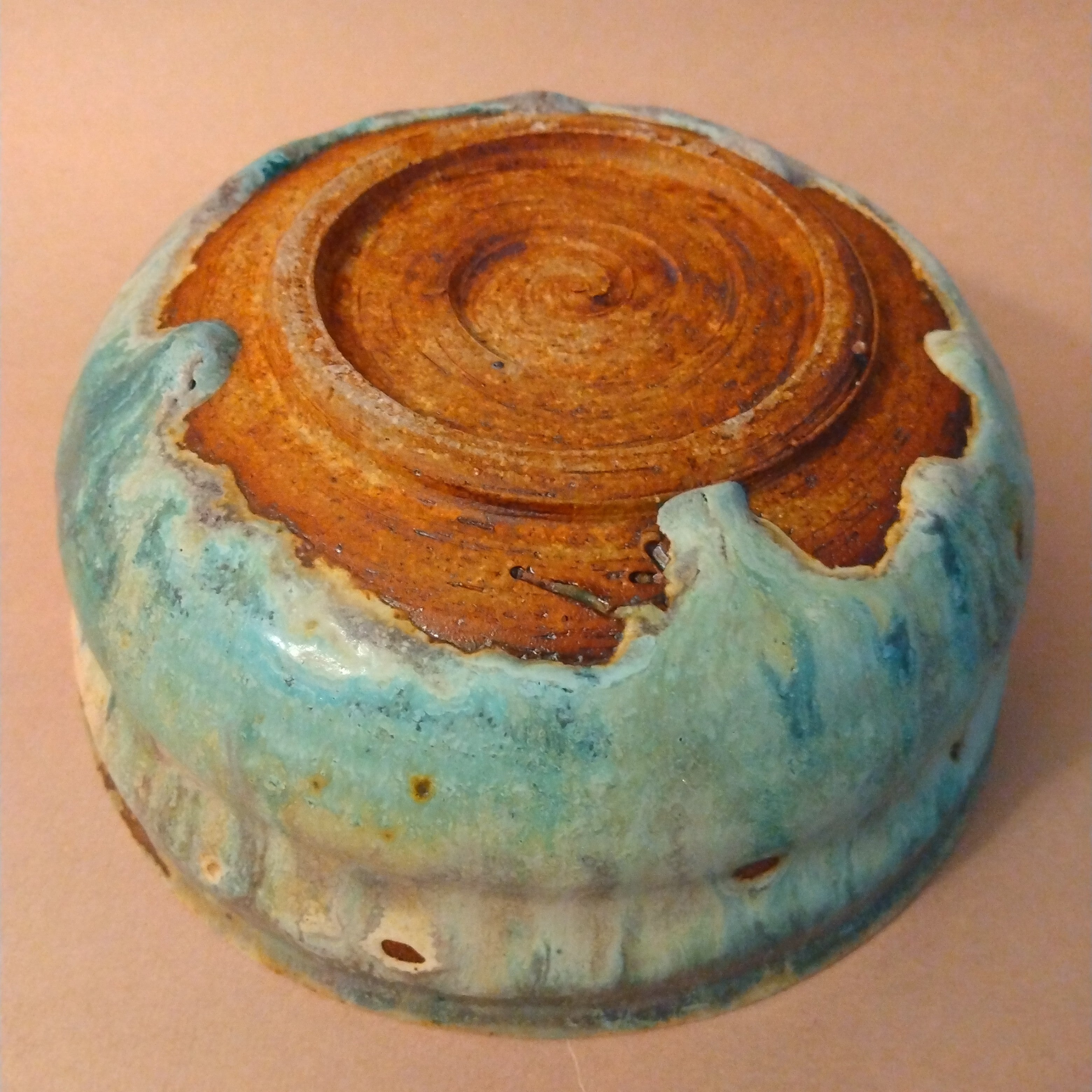 20% donated to Maui Wildfire Relief - Turquoise-colored Bowl by Sachiko Furuya
