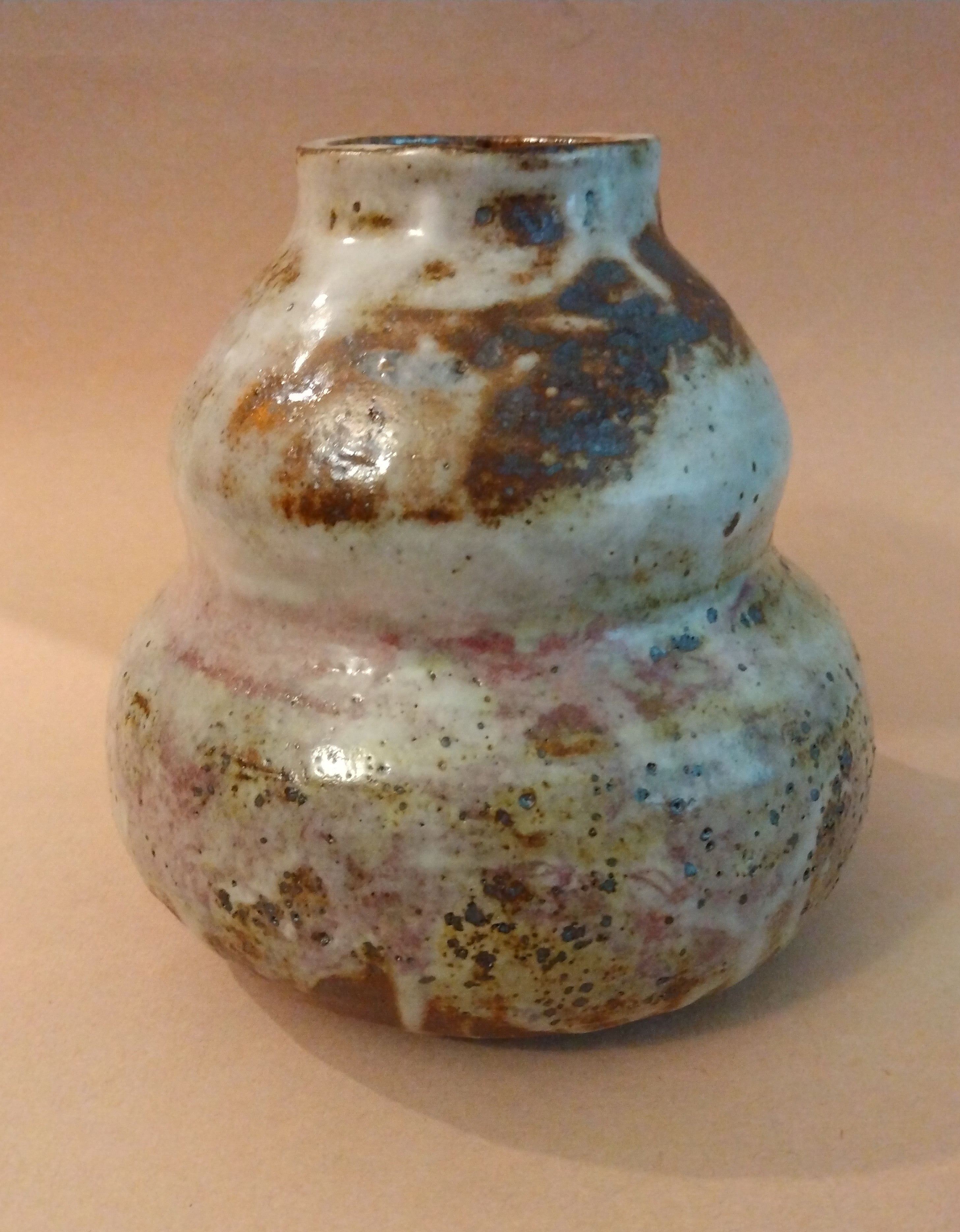 20% donated to Maui Wildfire Relief - Gourd-shaped Vase by Sachiko Furuya