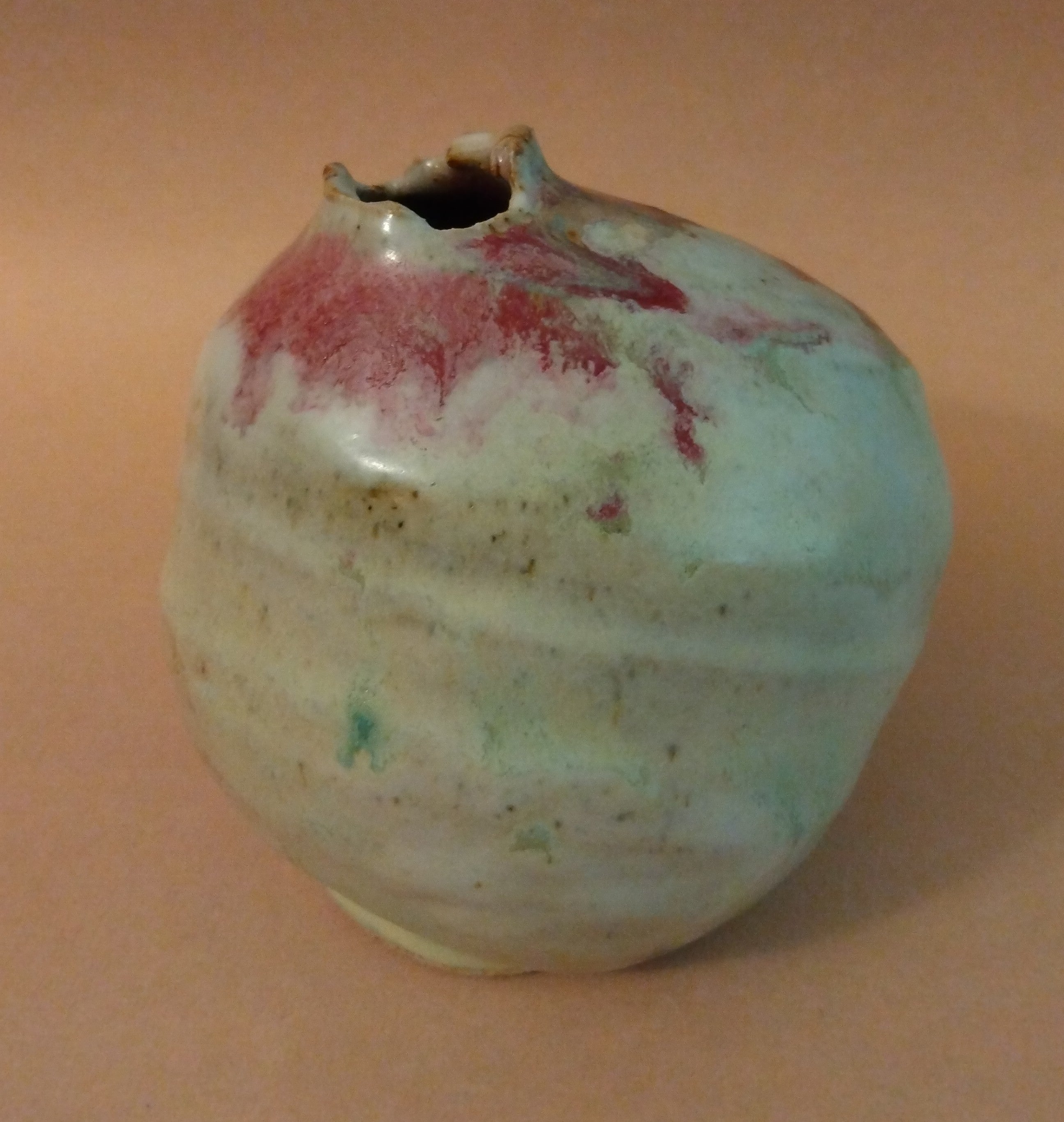 20% to Wajima Earthquake Relief - Vase with Torn Opening by Sachiko Furuya