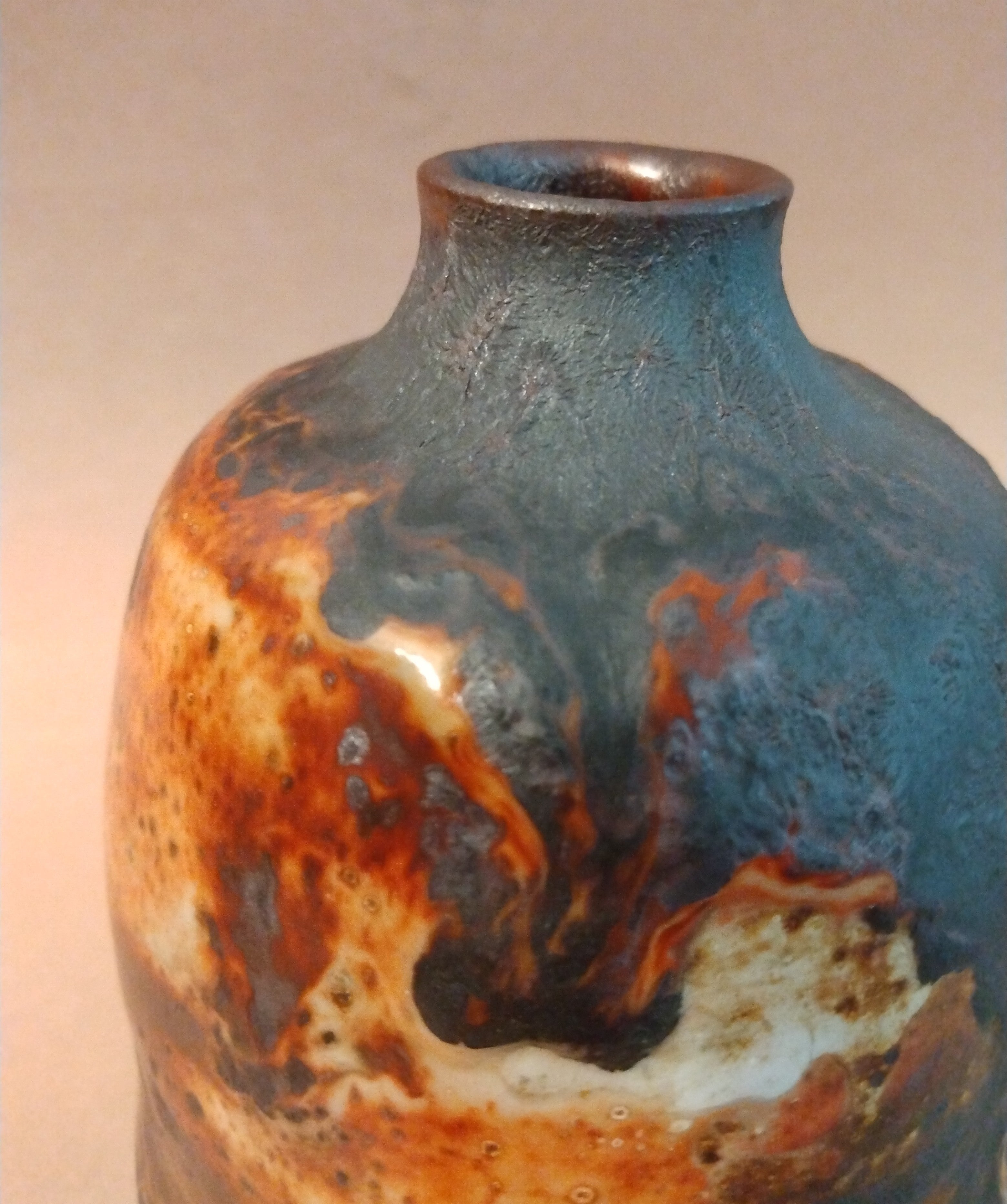 20% donated to Maui Wildfire Relief - Tokkuri (Sake Decanter), or Flower Vase, by Sachiko Furuya