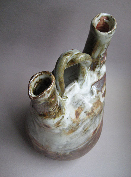 20% to Wajima Earthquake Relief - Keikan-ko (Chicken Head) Vase, by Sachiko Furuya