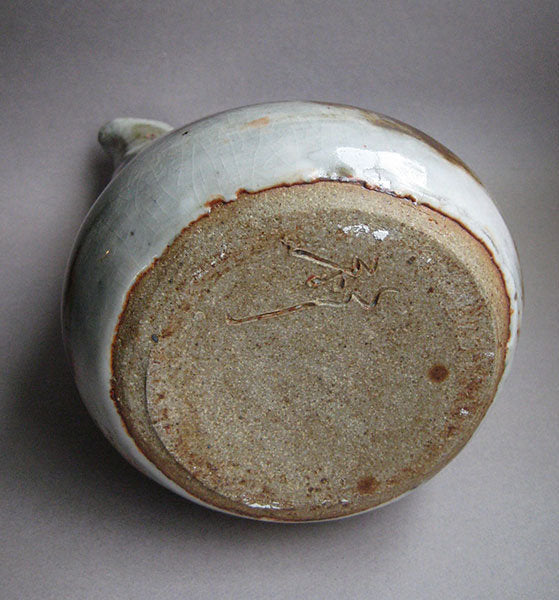 20% donated to Maui Wildfire Relief - Keikan-ko (Chicken Head) Vase, by Sachiko Furuya