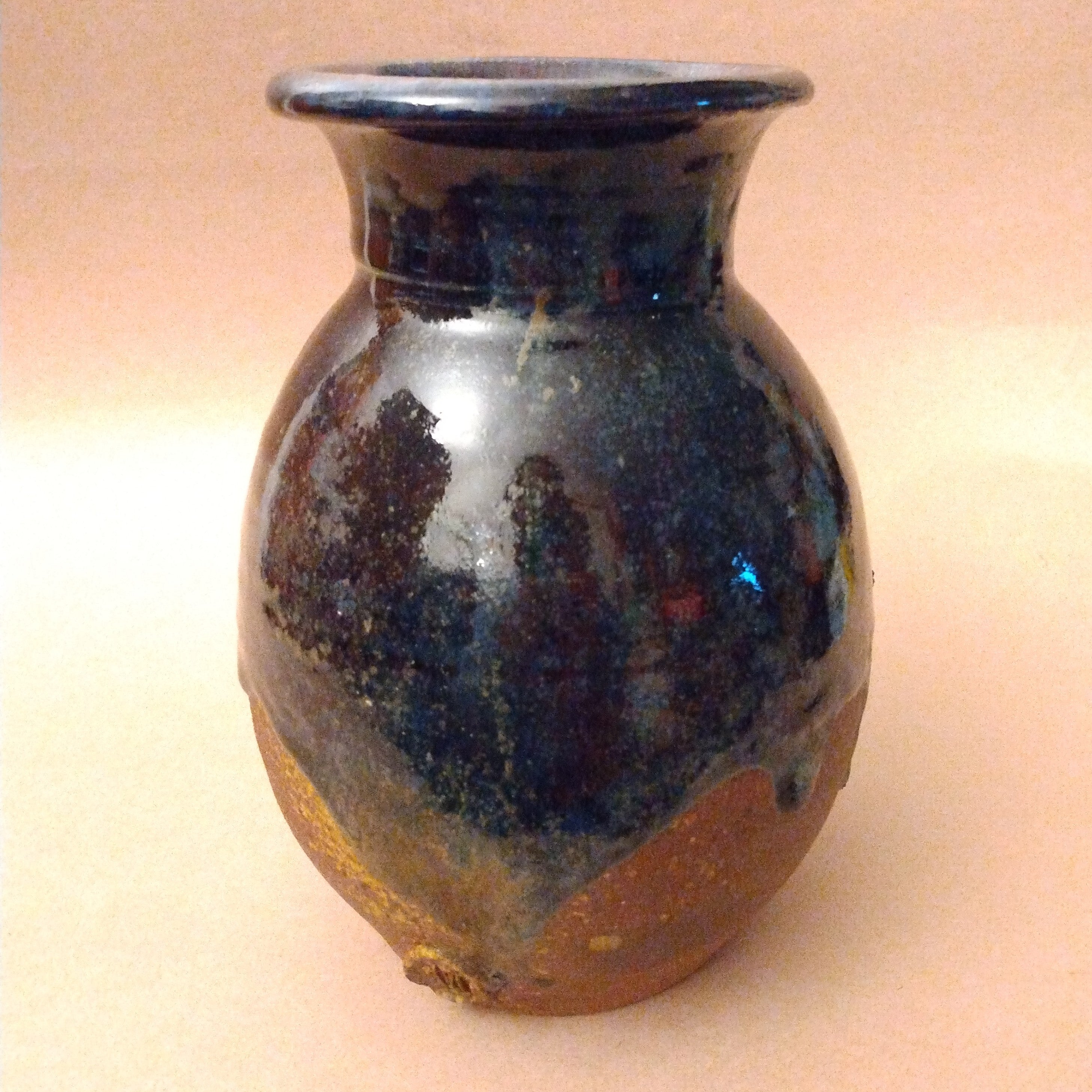 20% to Wajima Earthquake Relief - Wood-fired Vase, by Stephen Murray, Sauk Mountain Pottery