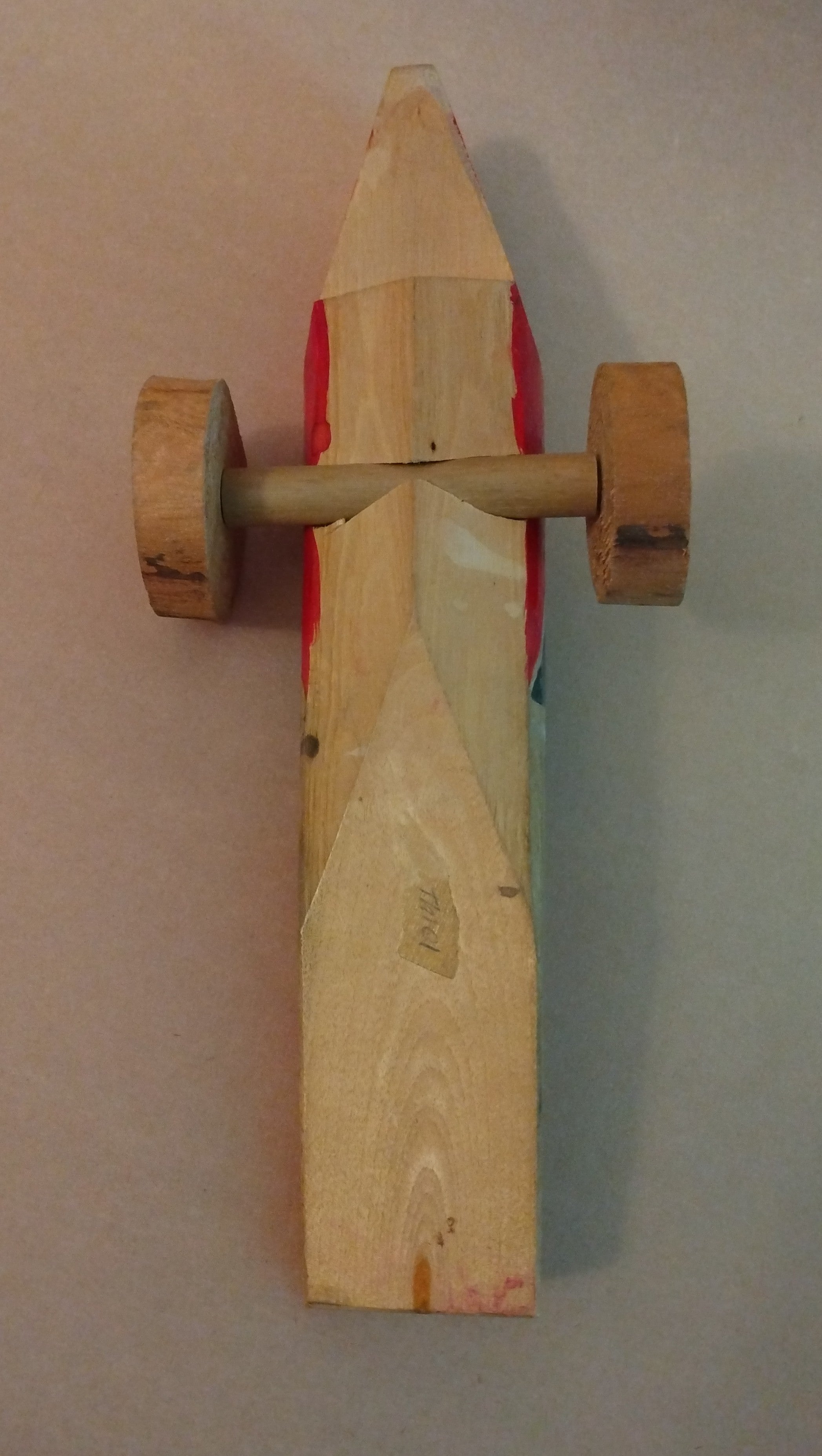 Kijiguruma, Pheasant on Wheels, Japanese wooden Folk Toy; Thiel Collection
