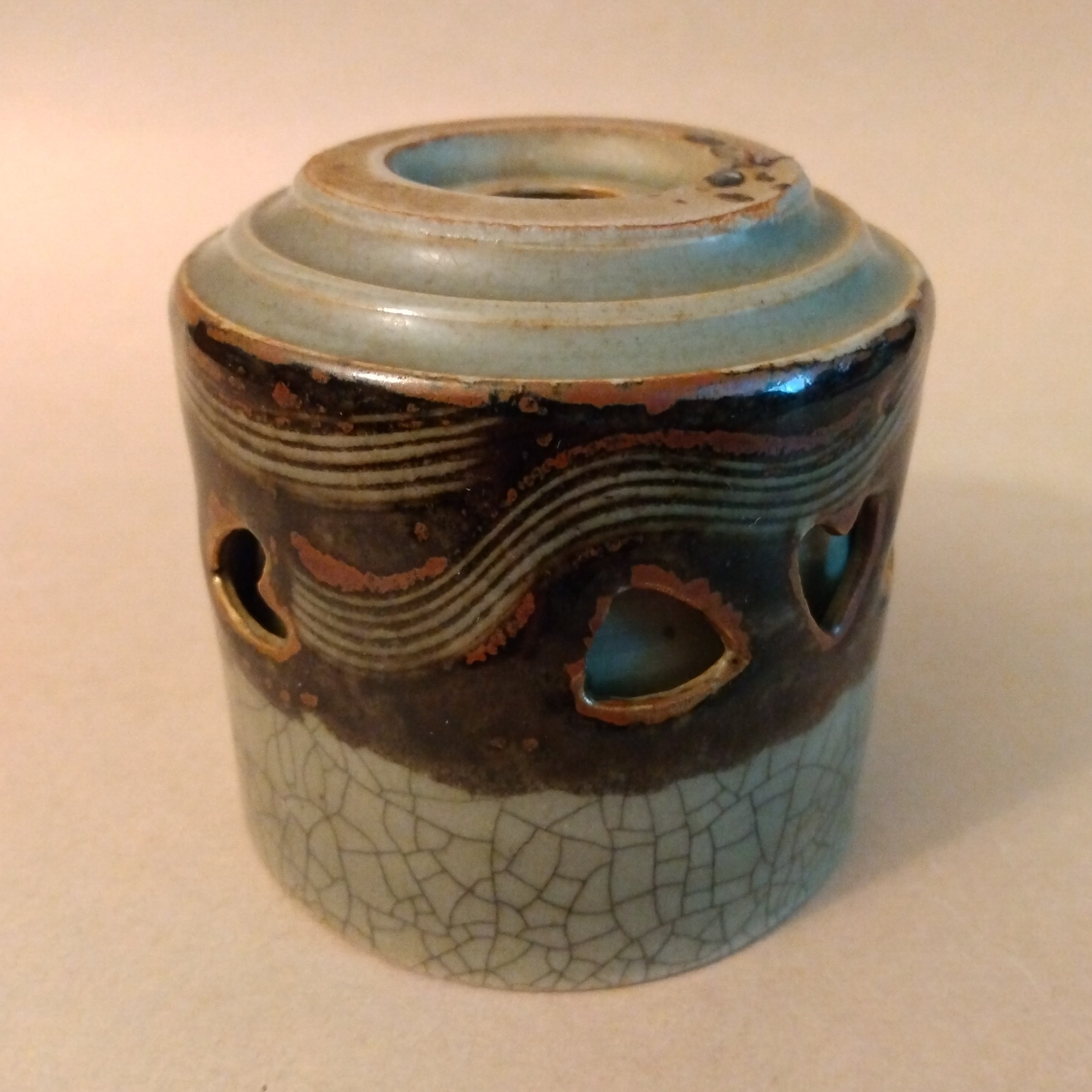 Obori-Soma-yaki Yunomi (Tea Cup), Vintage; Thiel Collection Obori-Soma-yaki Yunomi (Tea Cup), Vintage; Thiel Collection