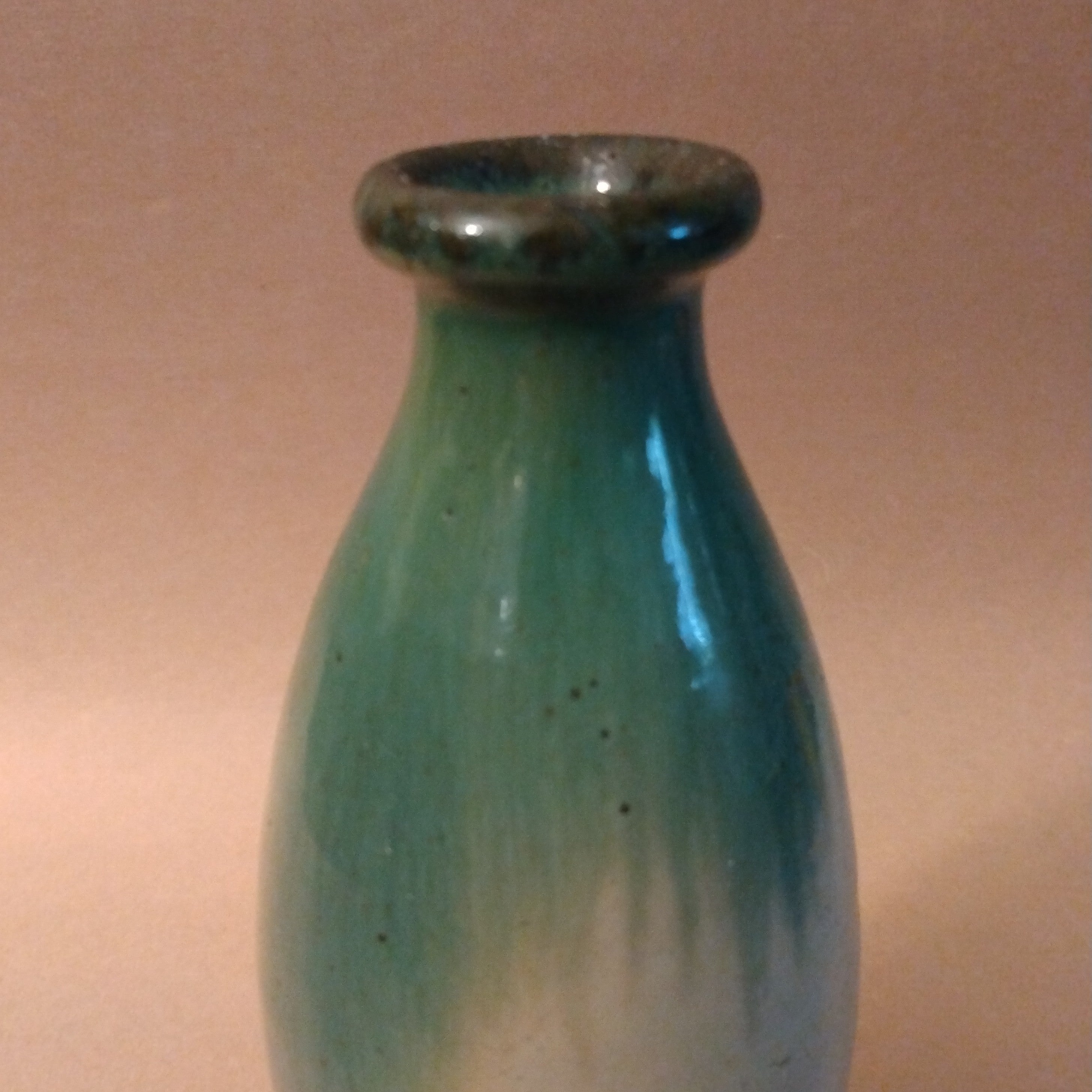 Antique Aokubi Tokkuri (Sake Decanter); Thiel Collection