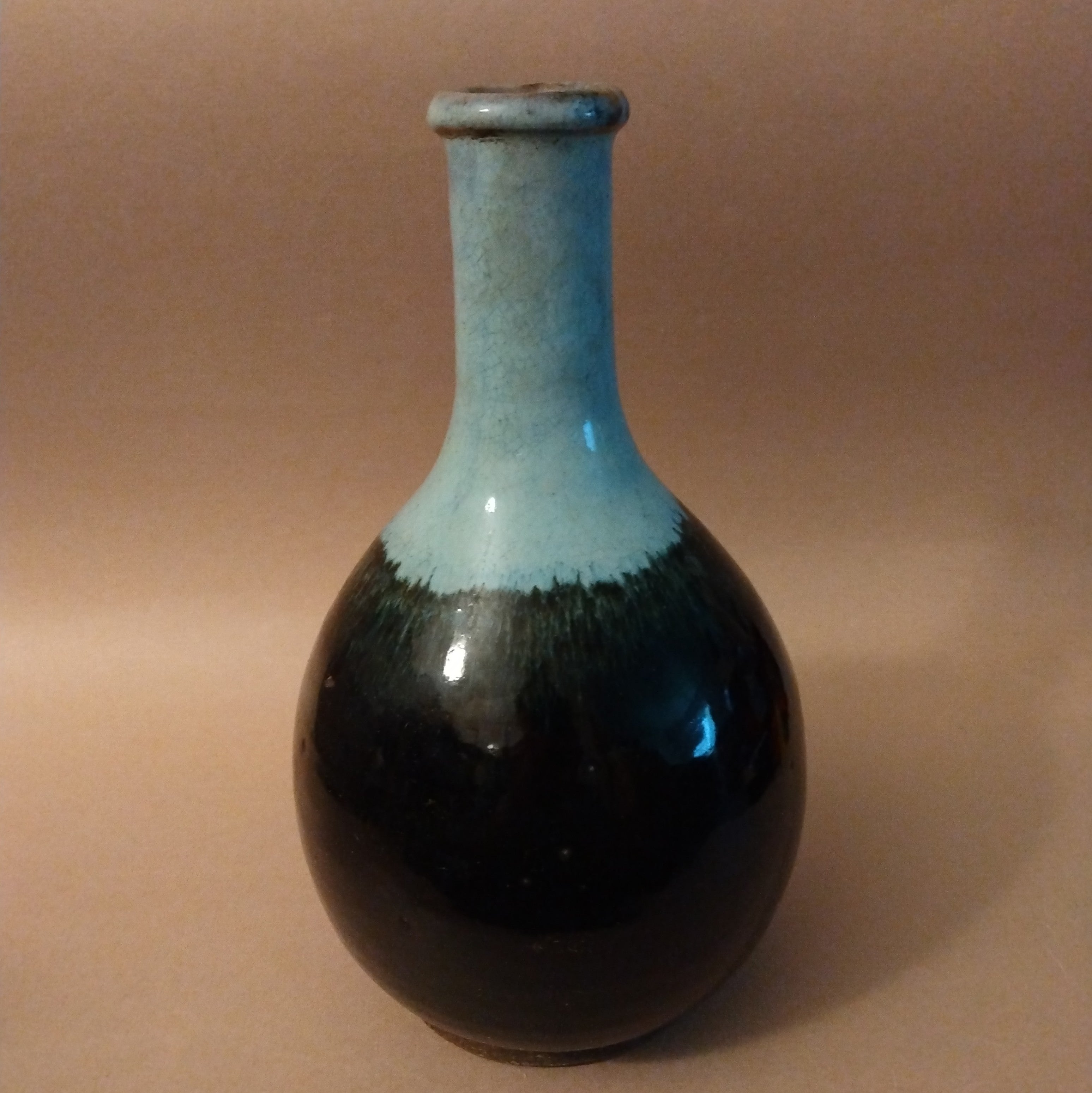 Antique Aokubi Tokkuri (Sake Decanter); Thiel Collection
